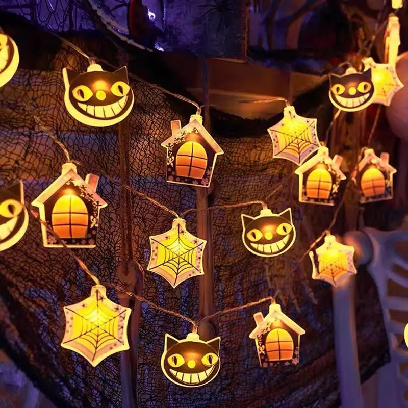 Guirnalda de luces decorativas de Halloween 130 cm