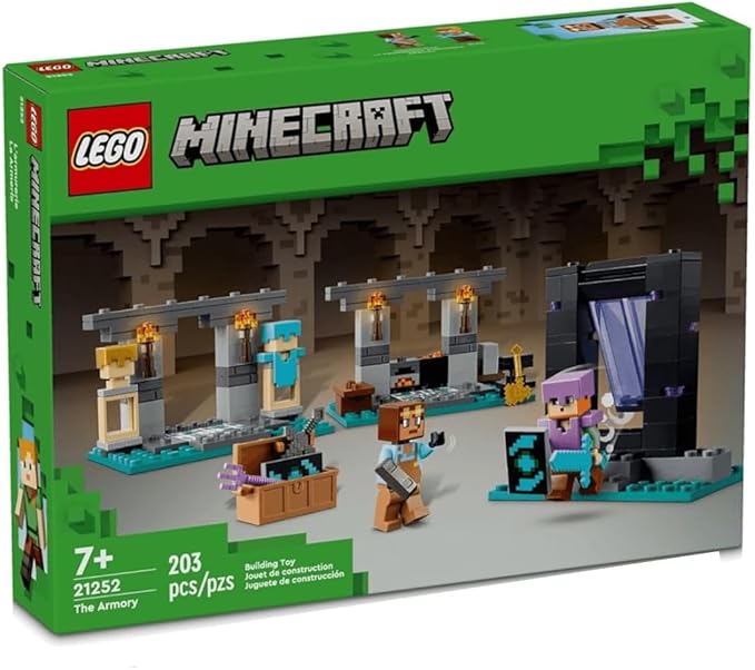 LEGO Minecraft La armería 203 piezas