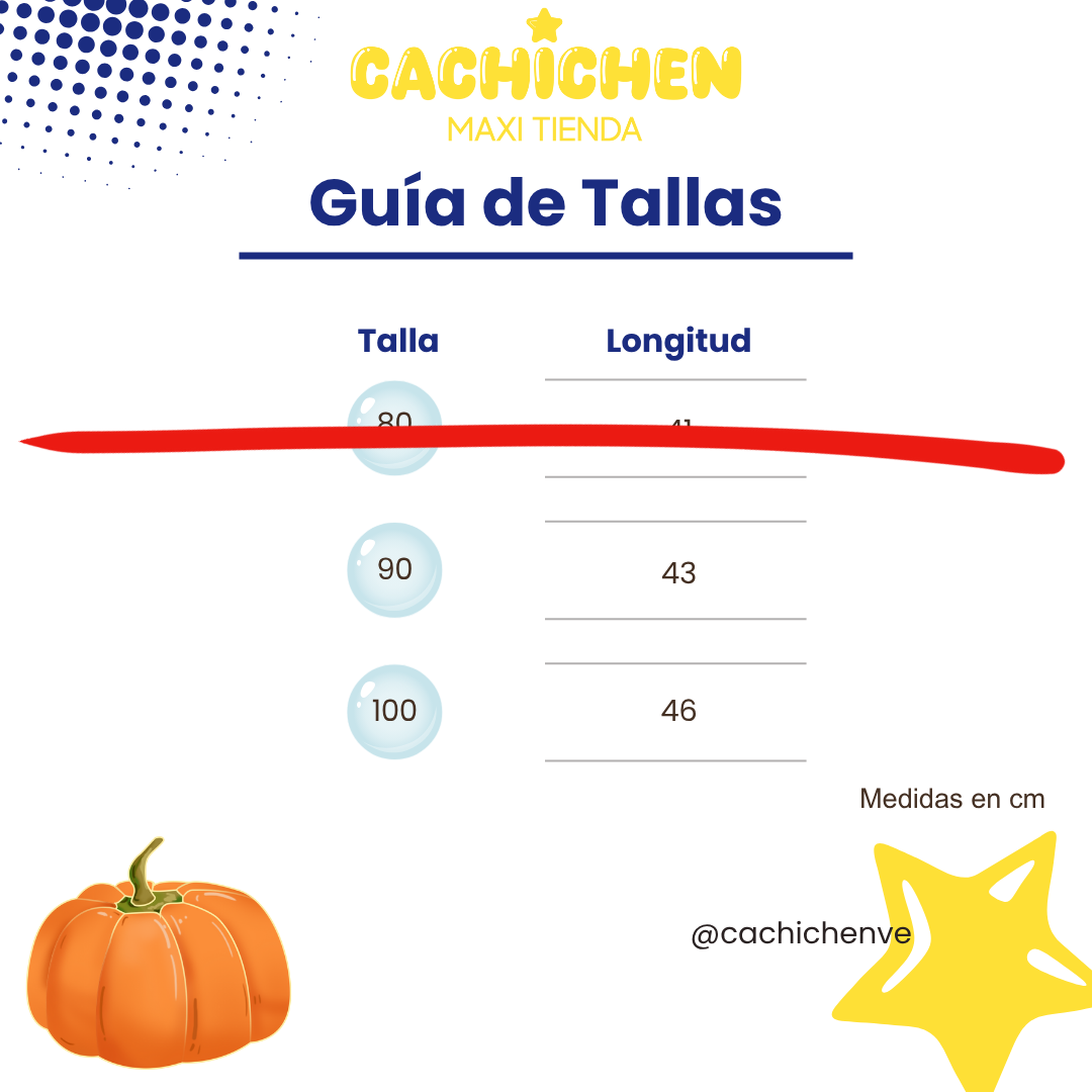 Disfraz de Calabaza Bebe