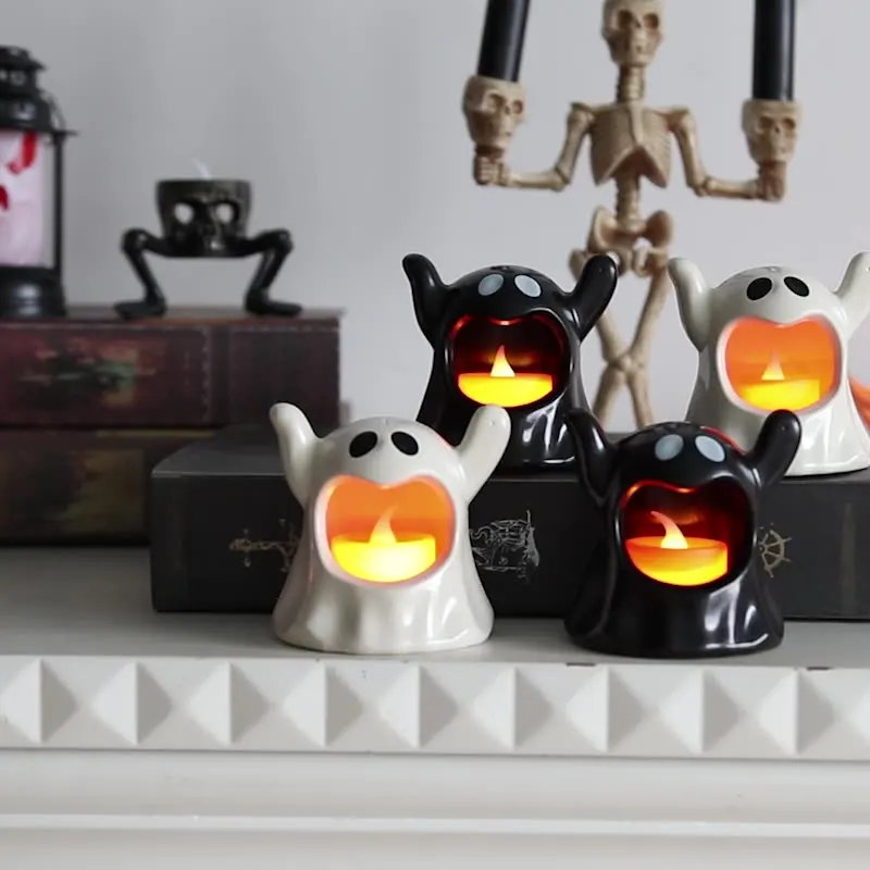 Soporte fantasma para vela 