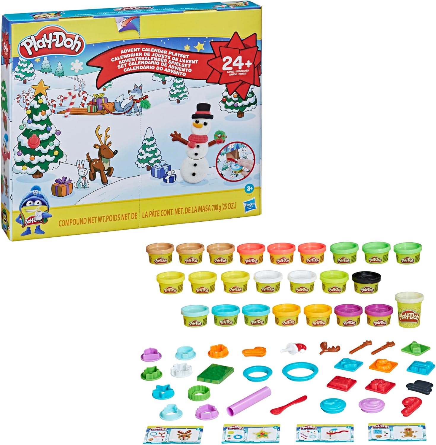 Calendario de Adviento Play-Doh