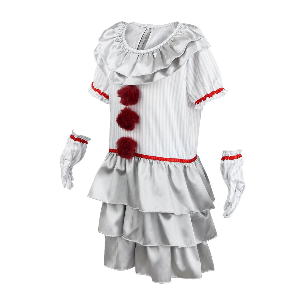 DISFRAZ DE PAYASO DE IT (NIÑAS)