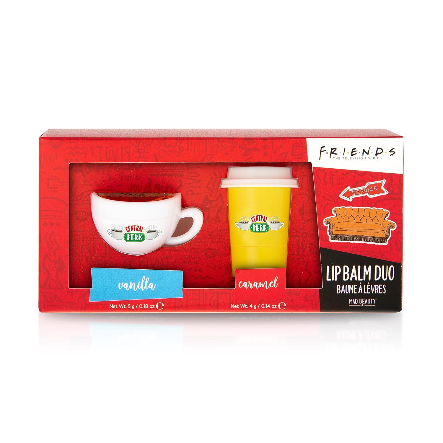 Set de bálsamos labiales Friends