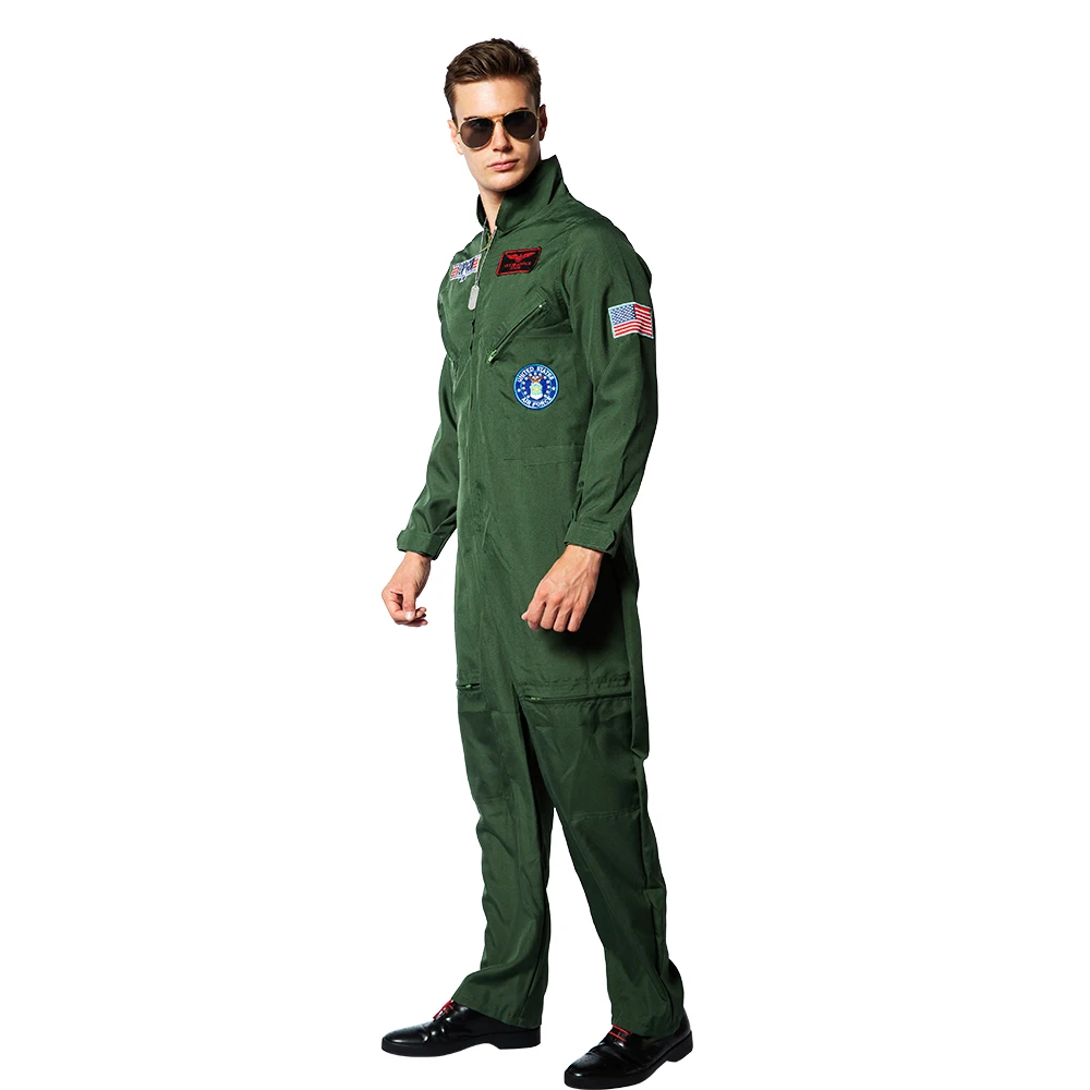 Mono de piloto de avión para hombre y mujer