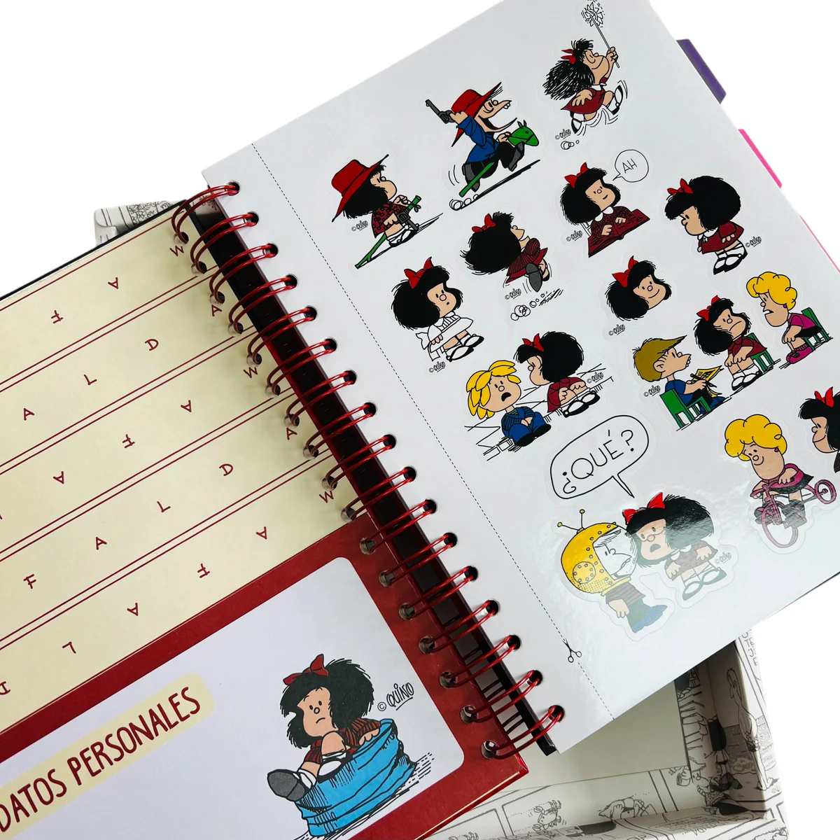 Agenda Mafalda Espiralada