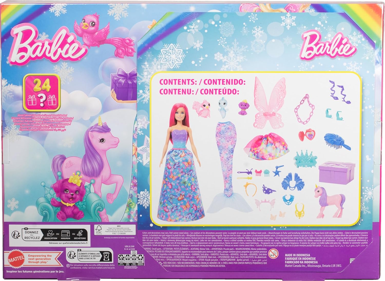 Calendario de Adviento Barbie
