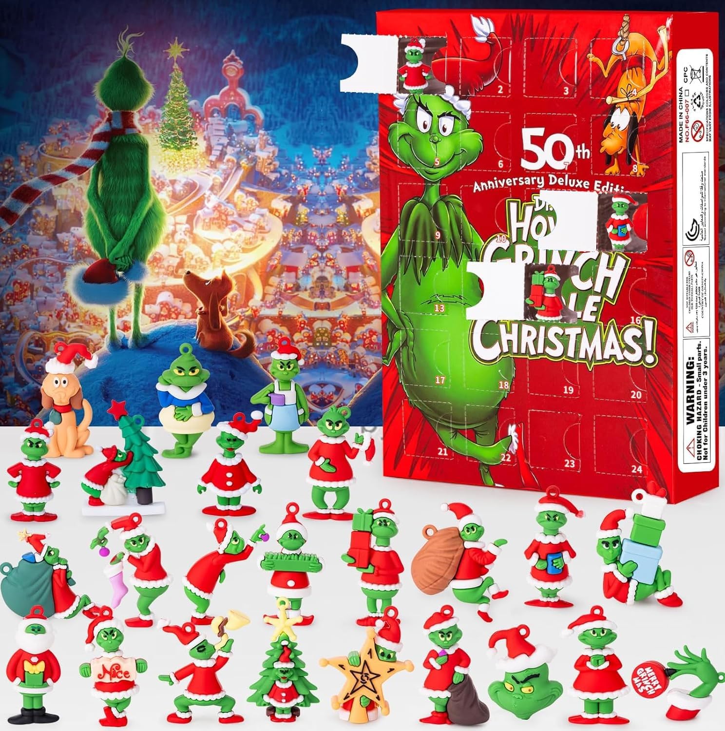 Calendario de Adviento del Grinch