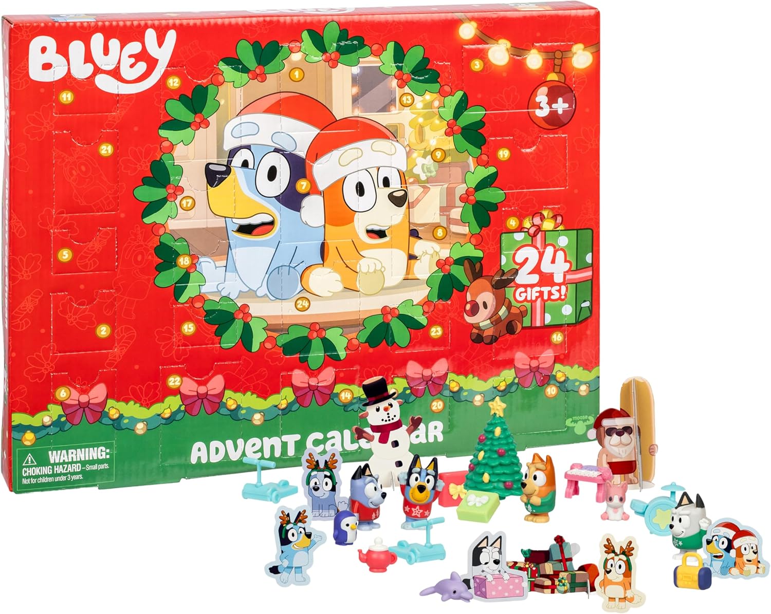 Calendario de Adviento Bluey