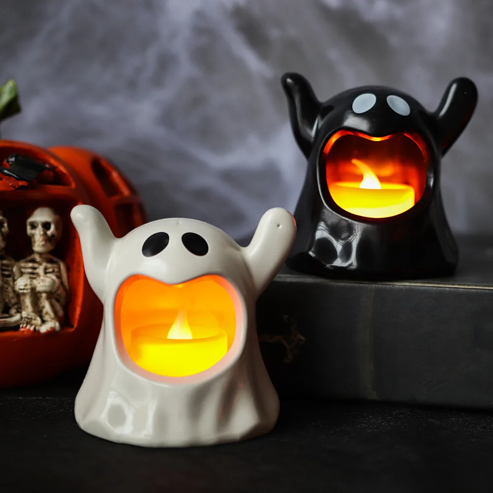 Soporte fantasma para vela 