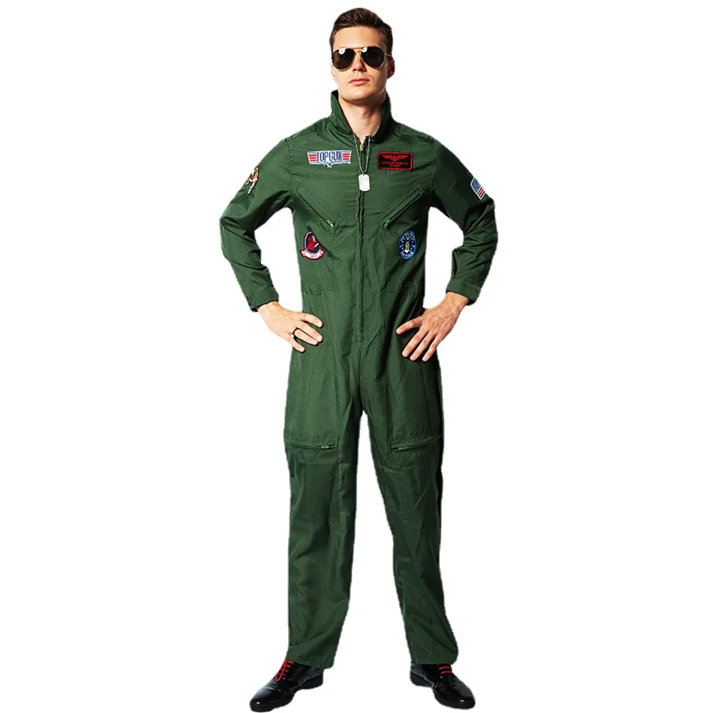 Mono de piloto de avión para hombre y mujer