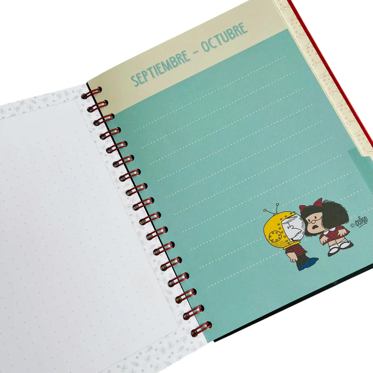 Agenda Mafalda Espiralada