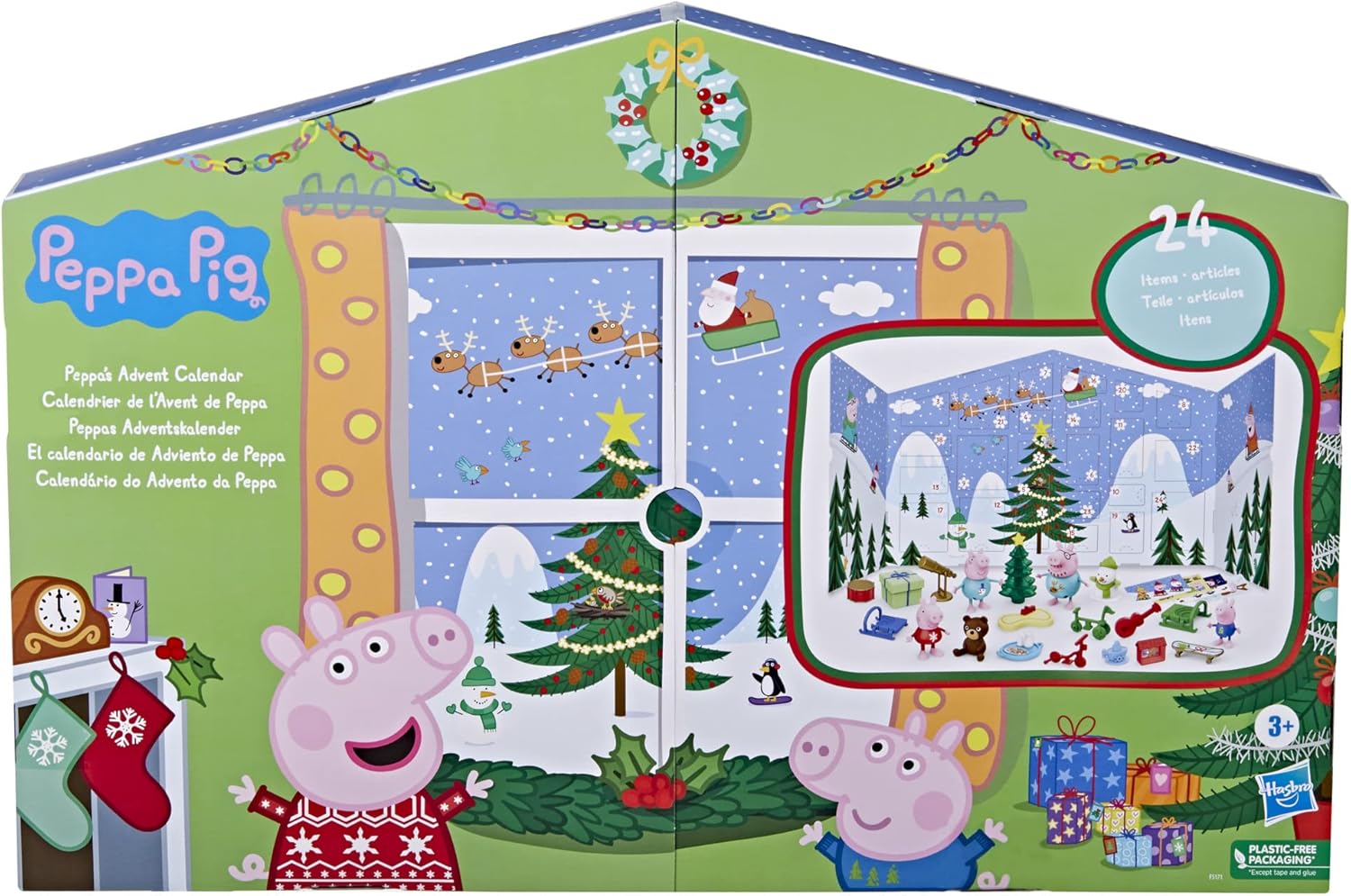 Calendario de Adviento de Peppa Pig