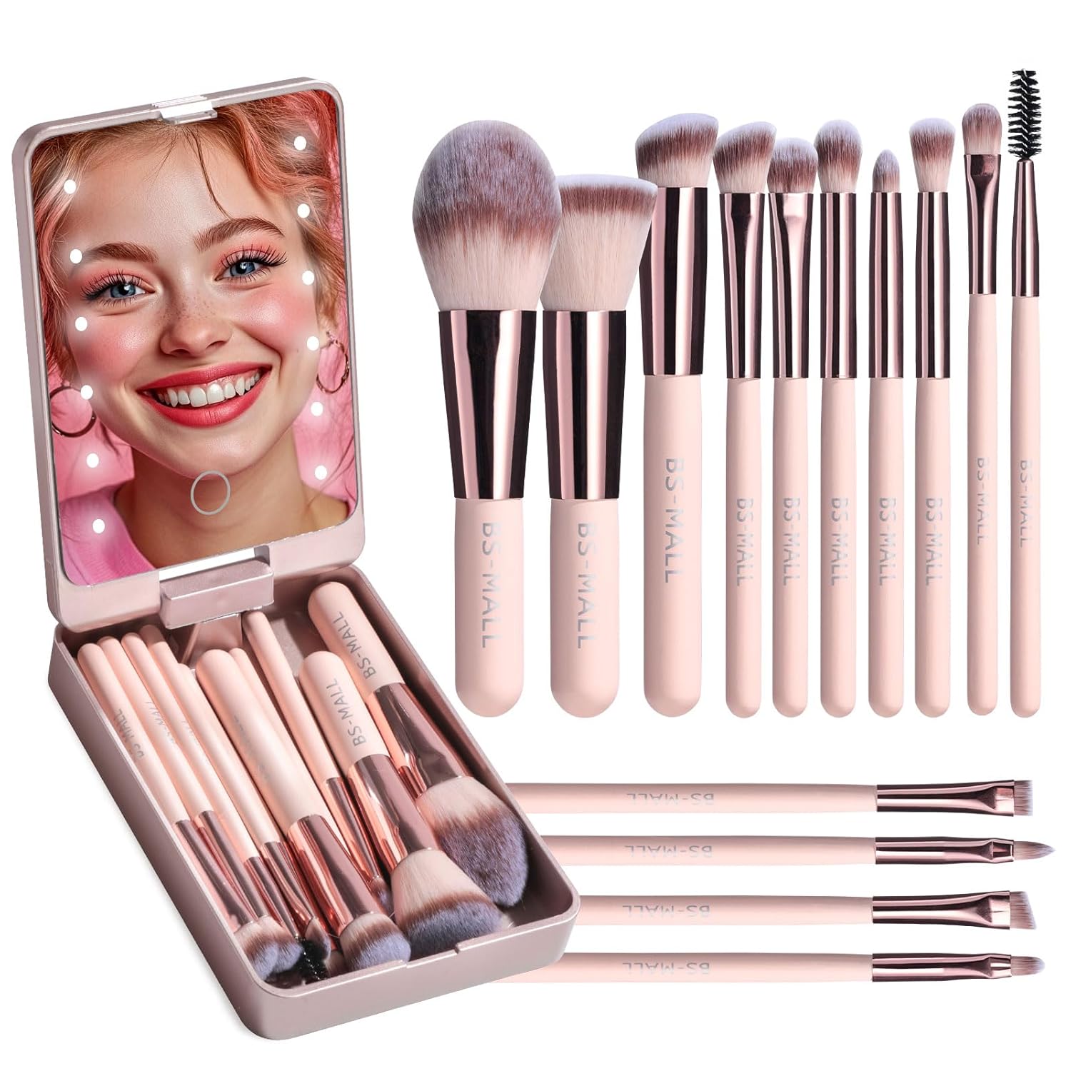 Set de brochas de maquillaje