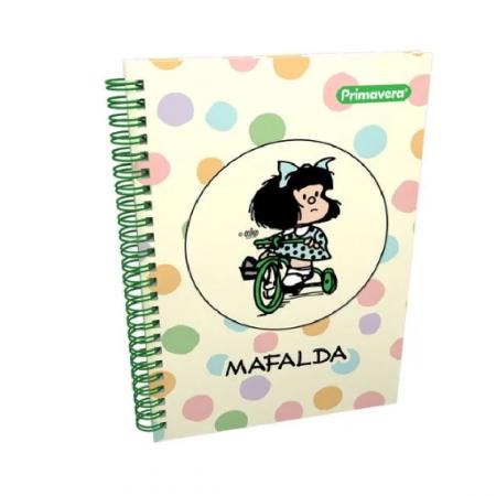 Cuaderno de espirales Mafalda Primavera