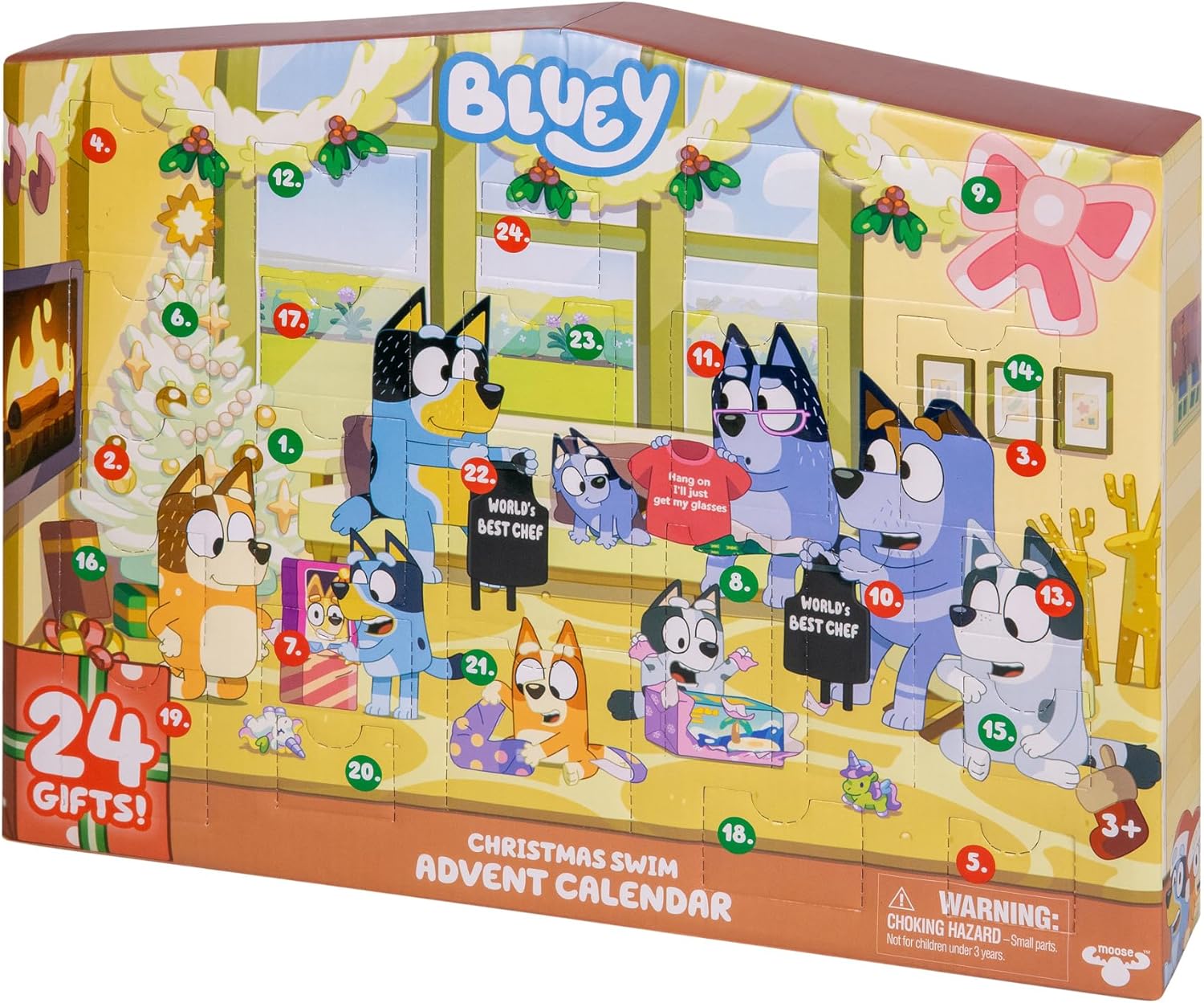 Calendario de Adviento Bluey