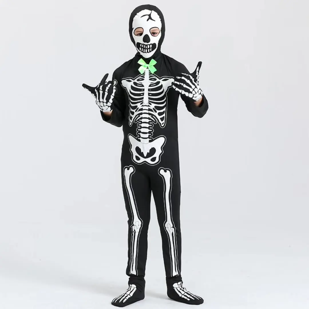 Disfraz De Esqueleto Iluminado