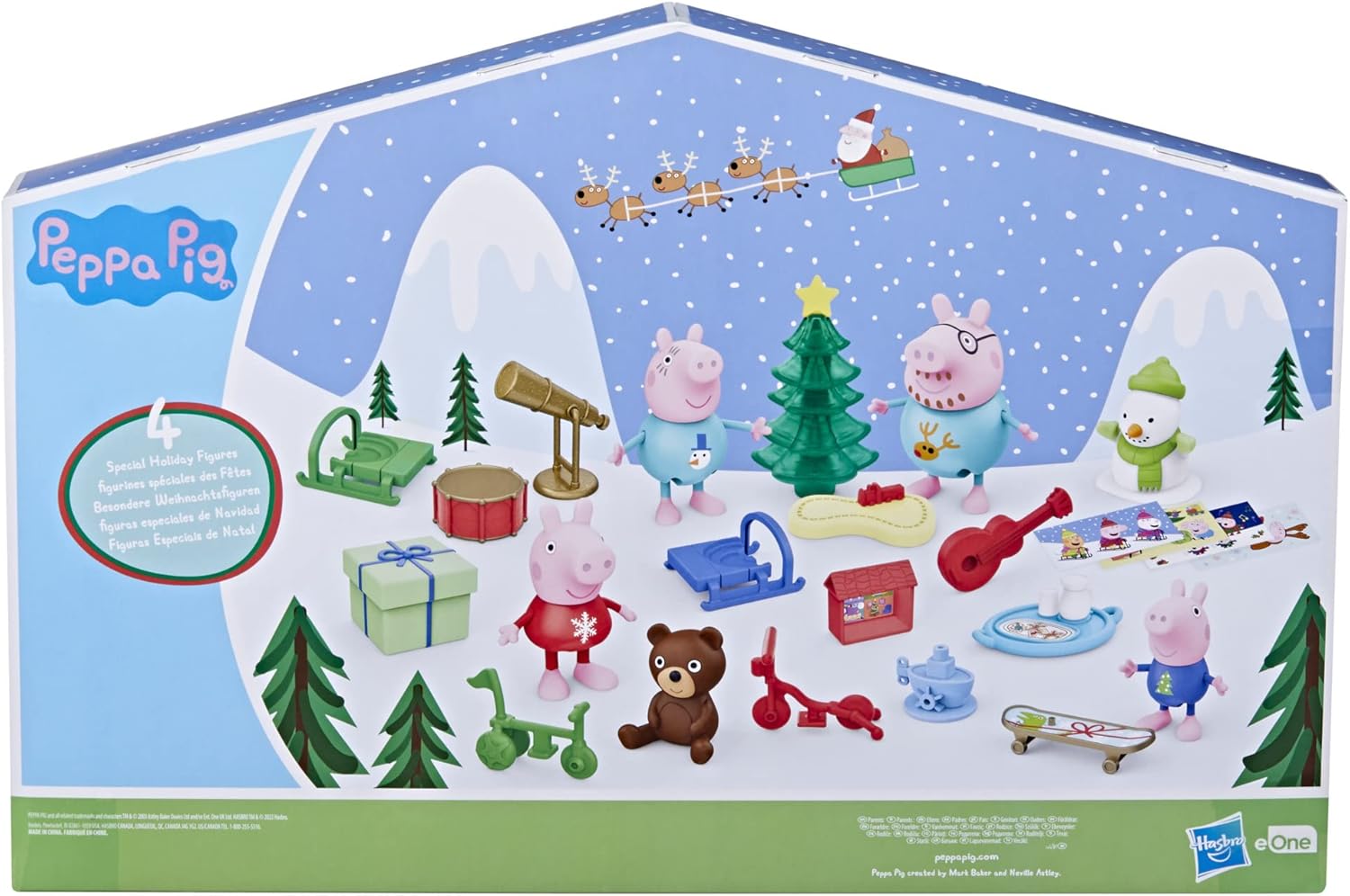 Calendario de Adviento de Peppa Pig