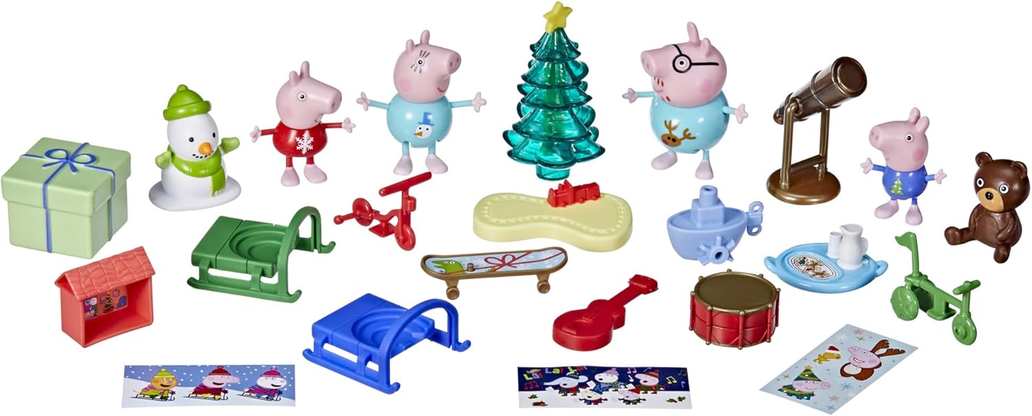 Calendario de Adviento de Peppa Pig