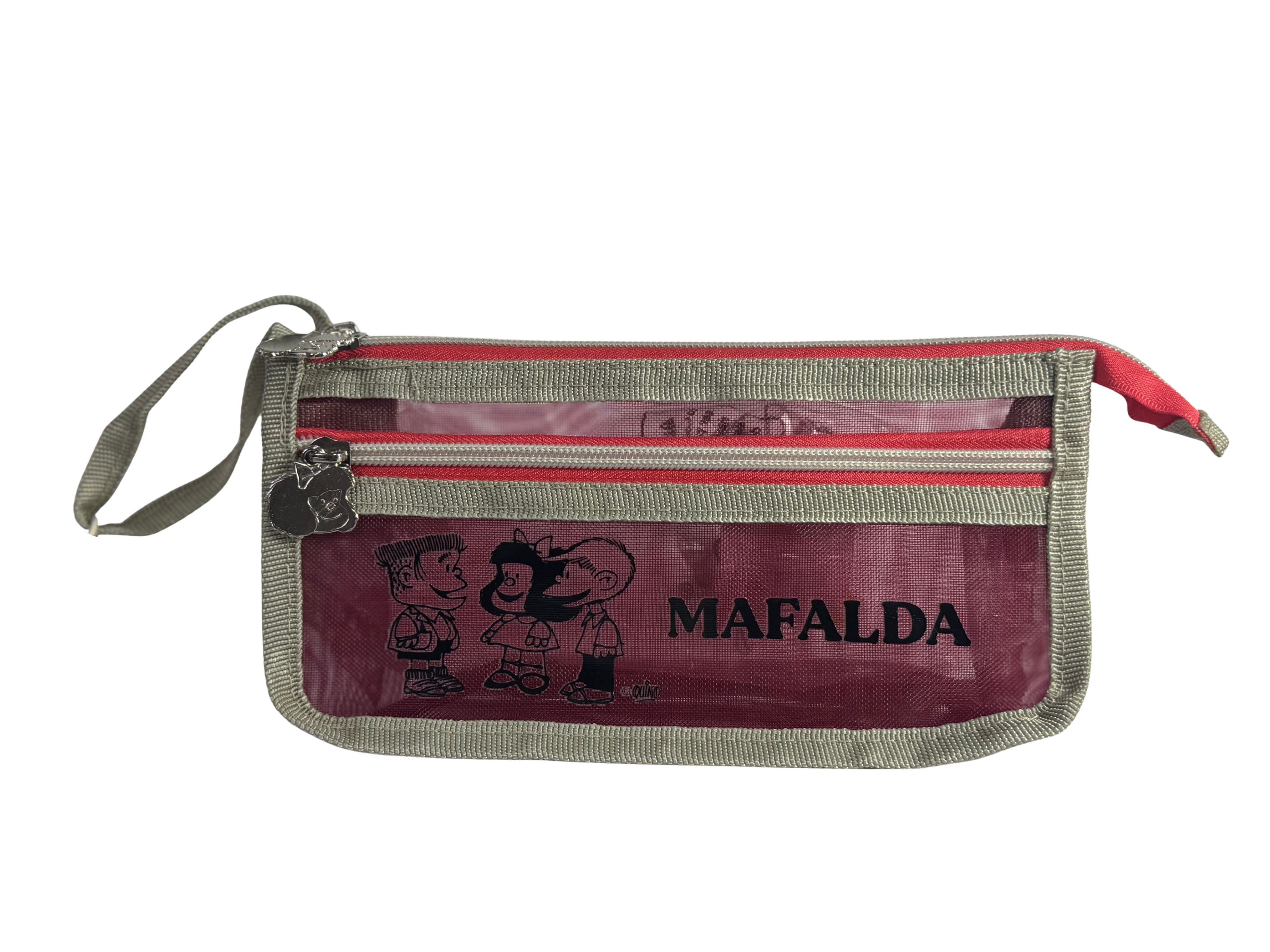 Cartuchera de Mafalda de malla