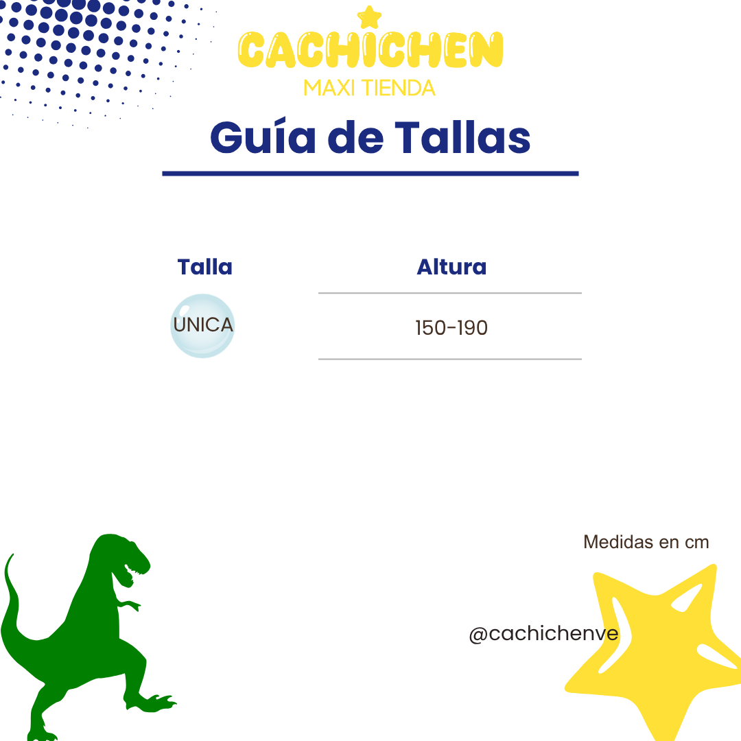Disfraz inflable de dinosaurio para adulto