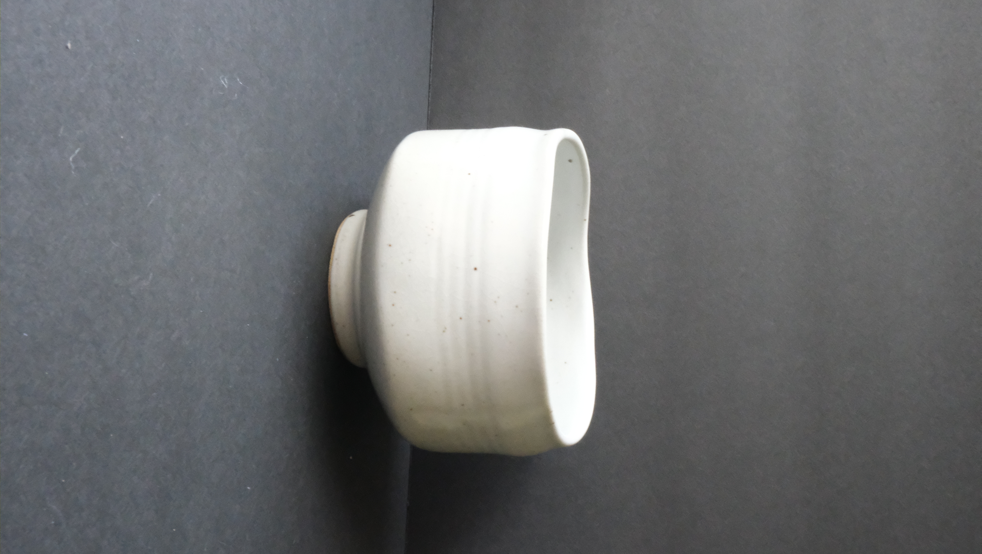 Chawan 006- Speckled Off-White