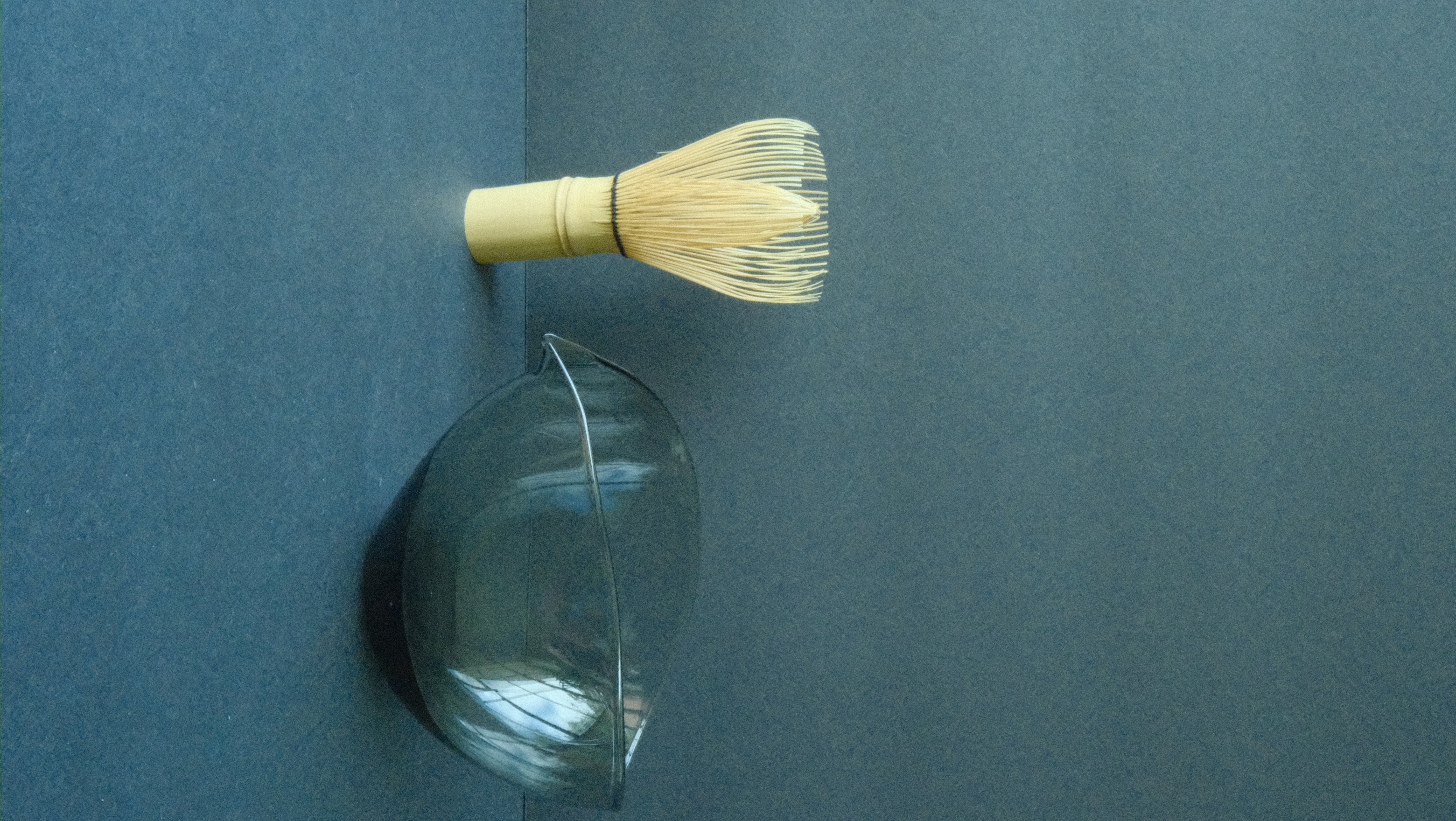 CHAWAN 008- Smoky Sage Glass