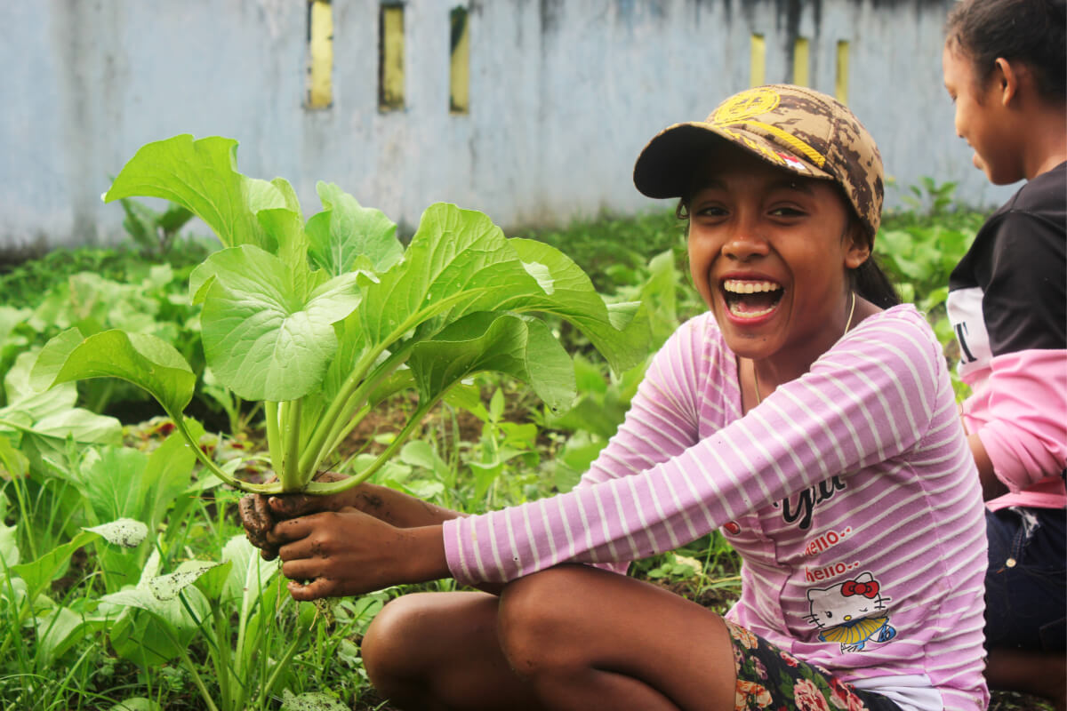Life Skills Gardening program
