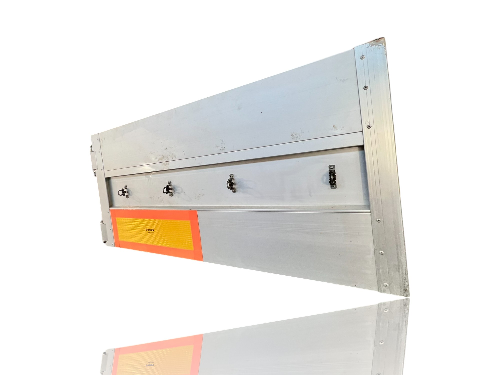 Aliuminis bortas 127*60*2,5 