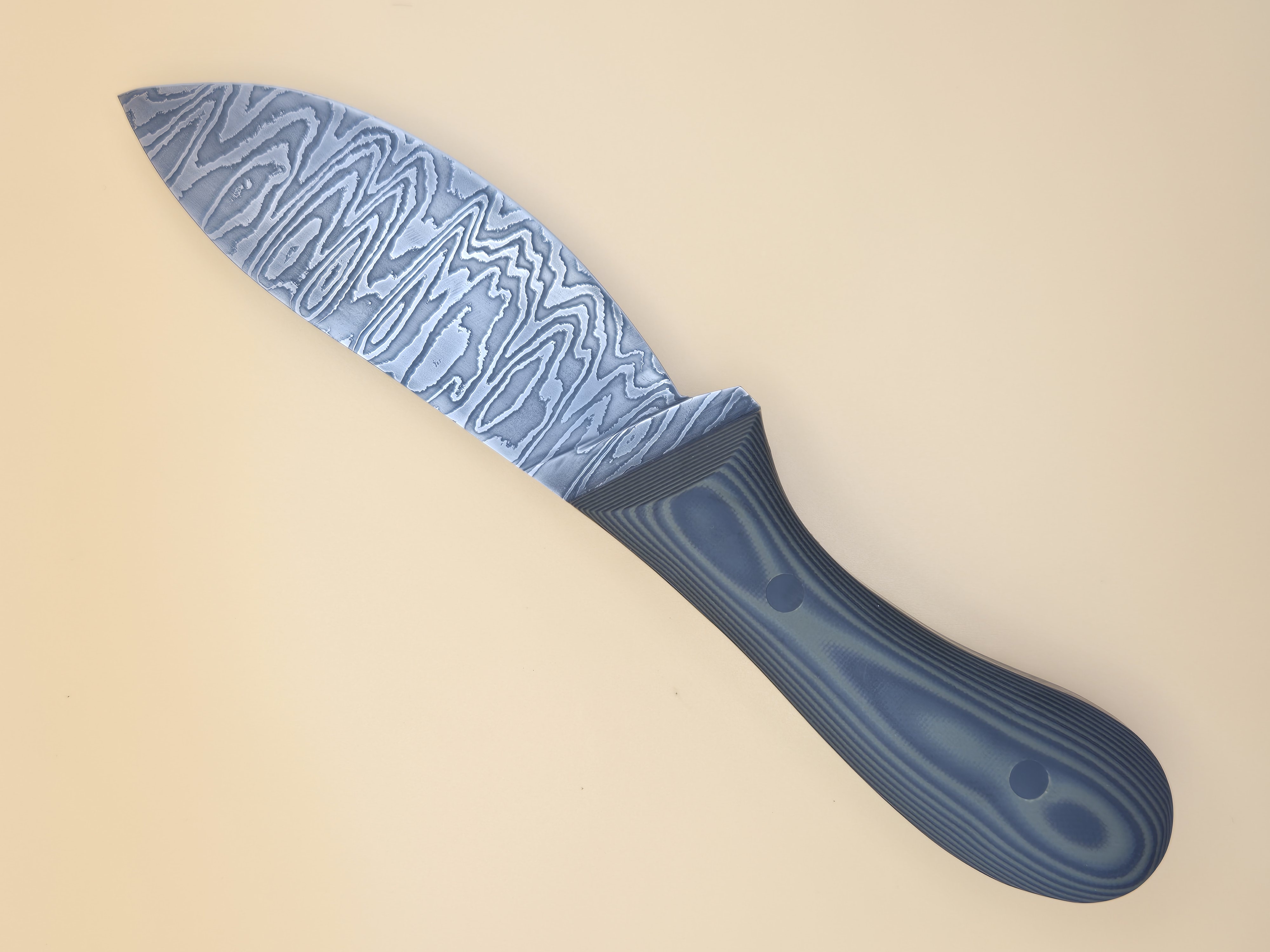 Damascus Skinning Knife