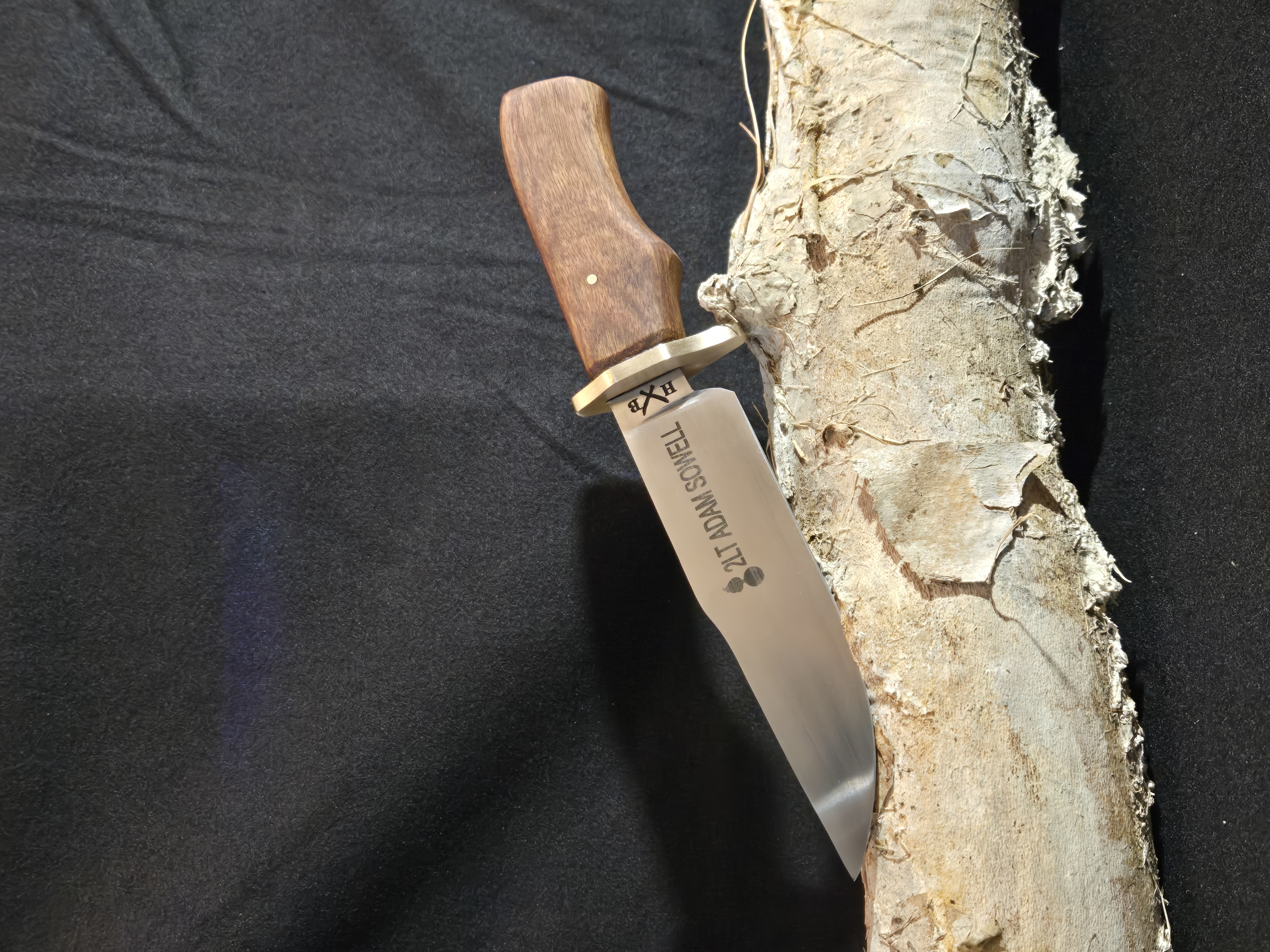Customizable Bowie Knife, with laser engraving
