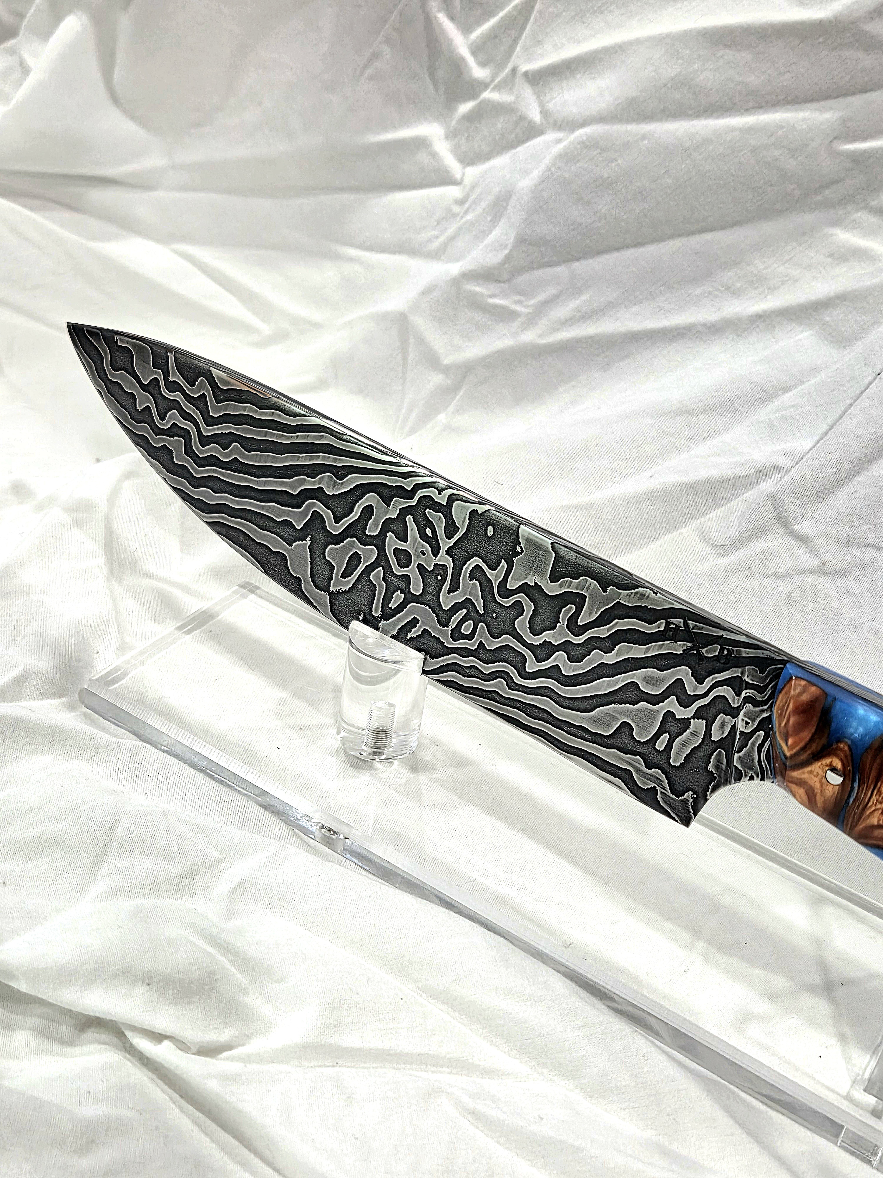 Damascus Western Chef's Knife