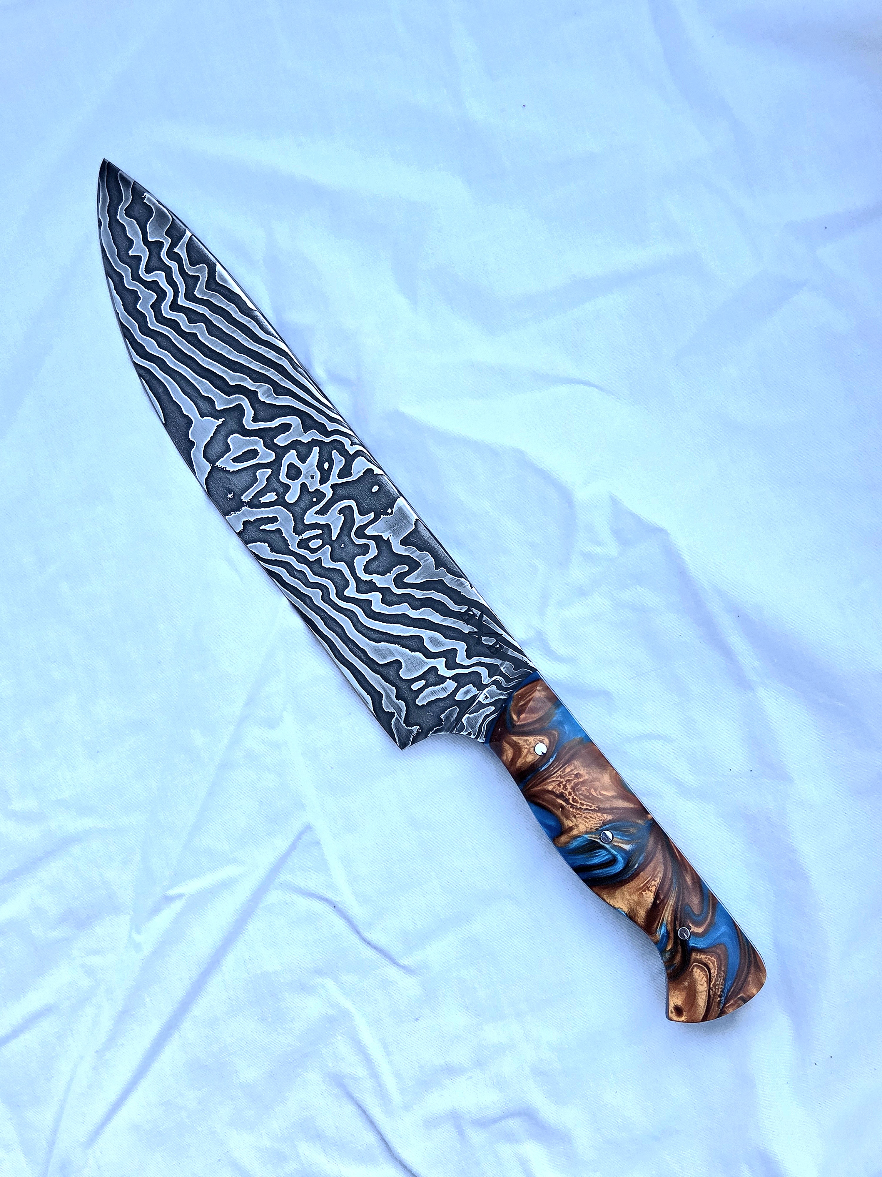 Damascus Western Chef's Knife