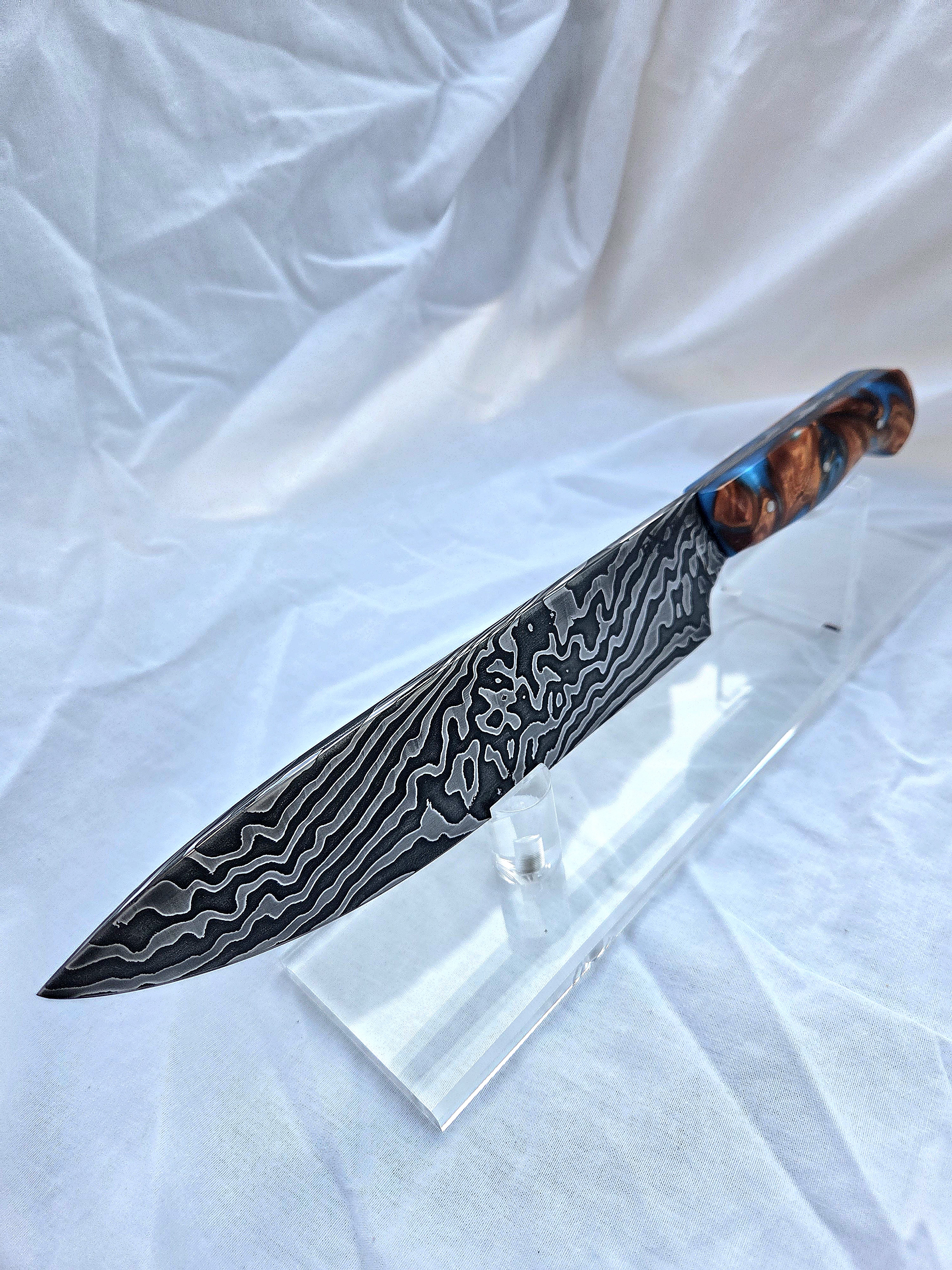 Damascus Western Chef's Knife