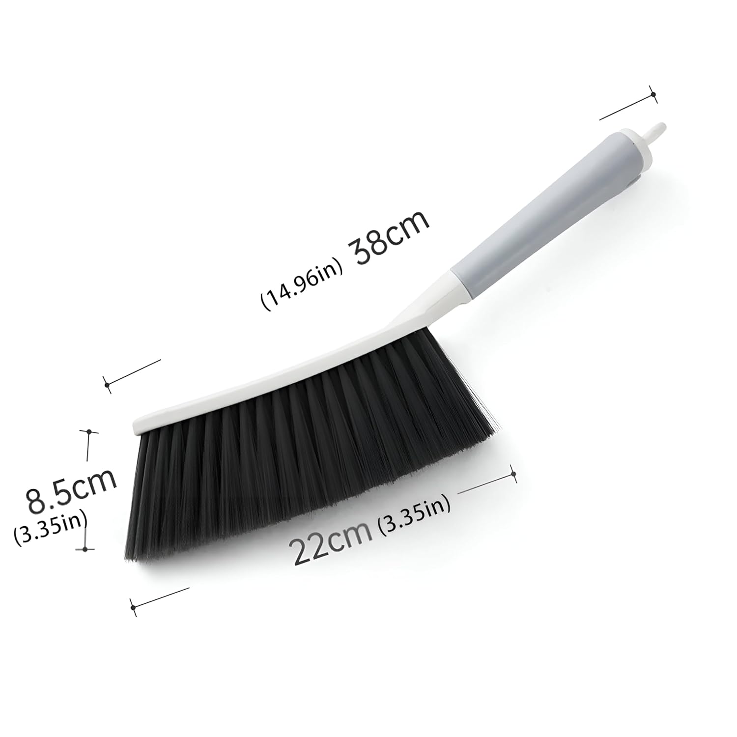 Nibbler Dust Removal Brush General Cleaning Daily Duster, Flexible Bristles, All Purpose Dusting Brush for Carpet, Keyboard, Home, Hotel and Household -...