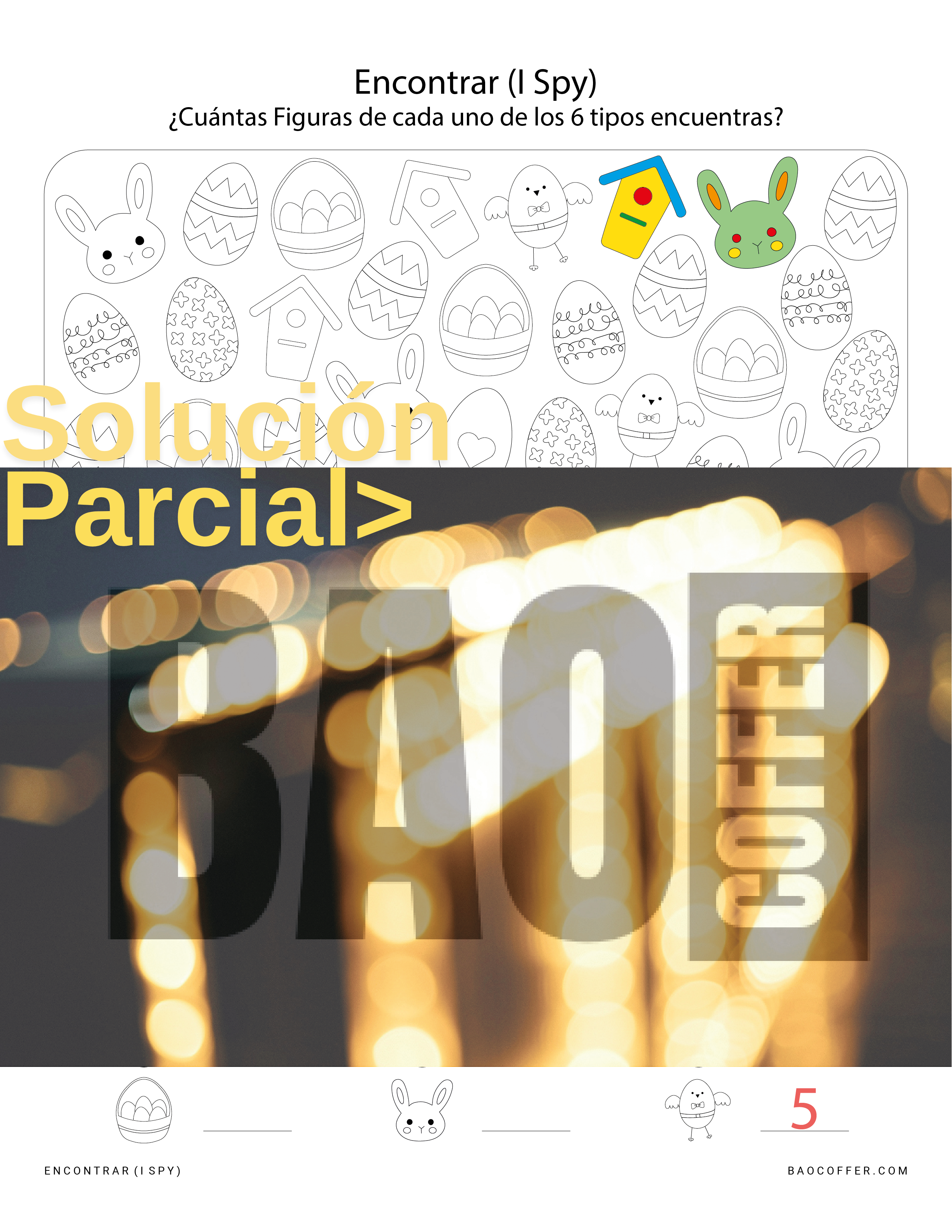 Encontrar las Figuras de Pascua (Easter) Ocultas #0100
