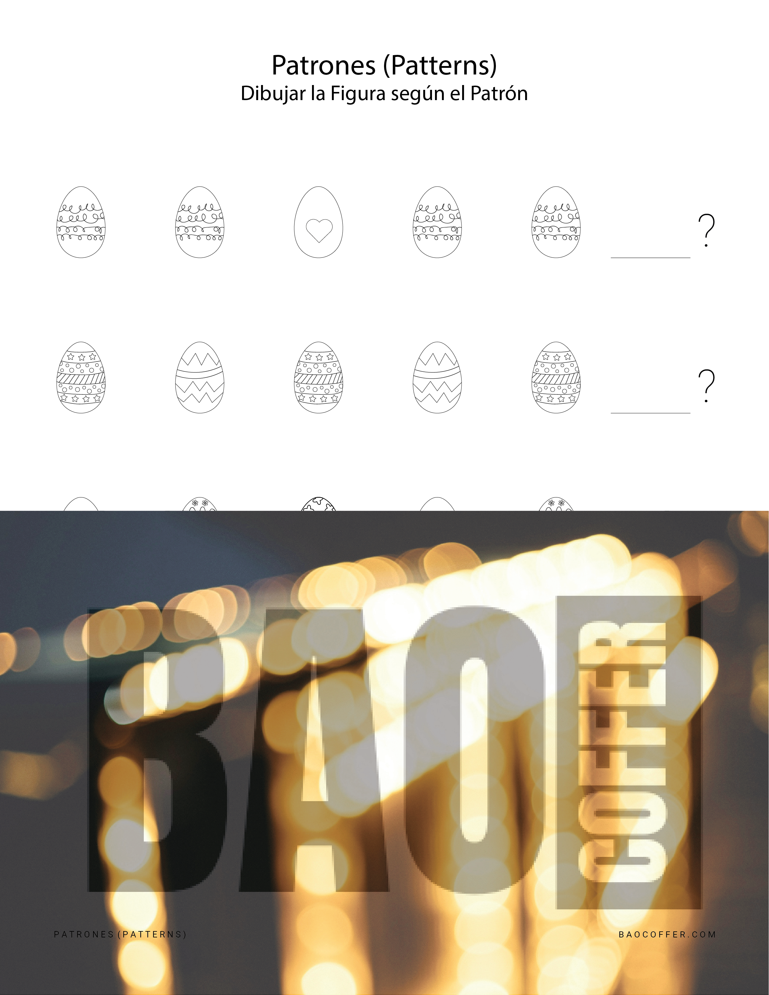Patrones de Figuras de Pascua (Easter) #0200