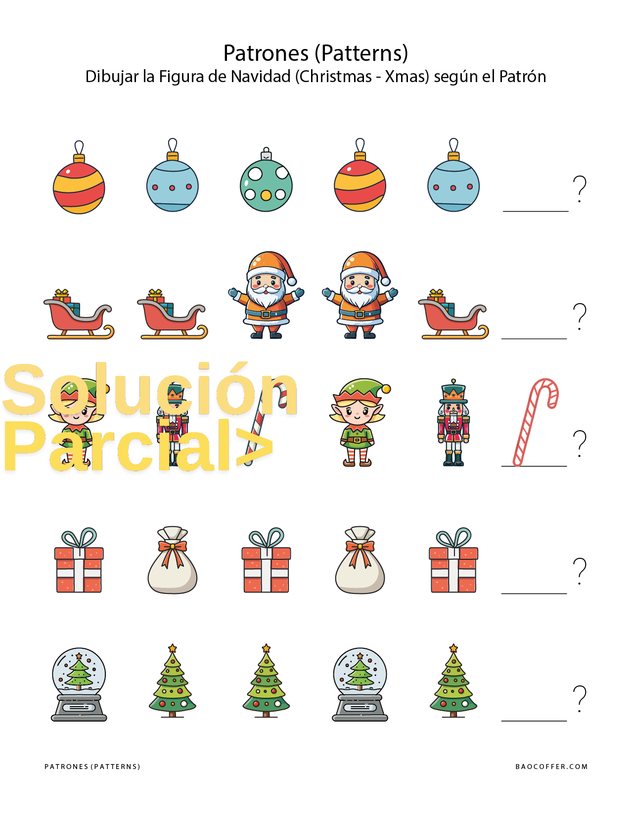 Patrones de Figuras Navideñas (Christmas -Xmas) #00110