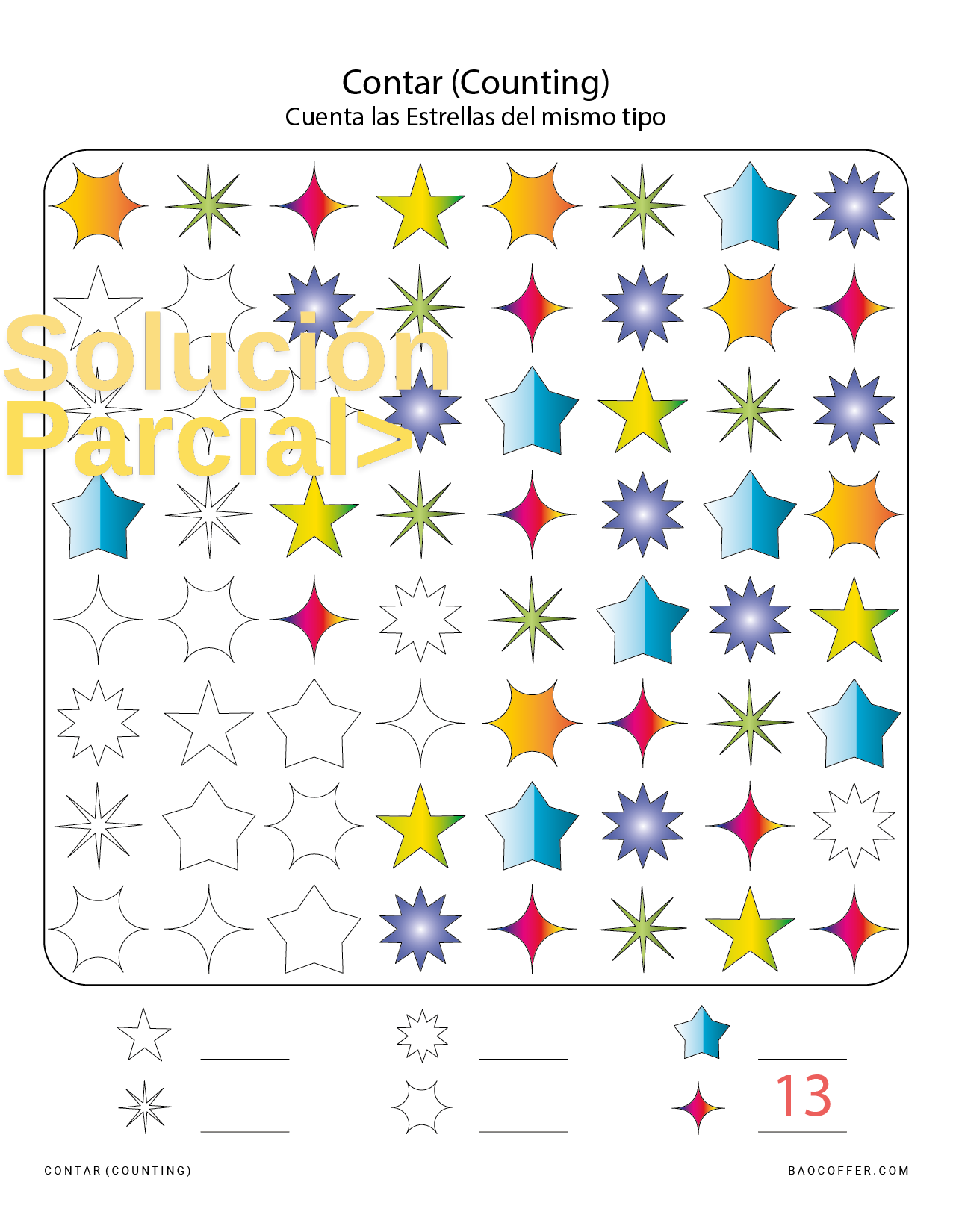 Contar Estrellas (Stars) #0100