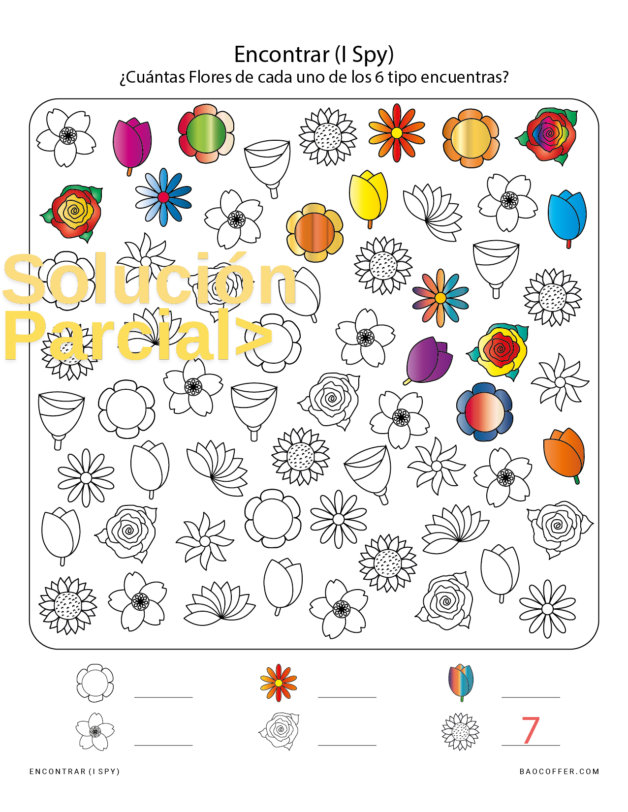 Encontrar las Flores Ocultas #0100