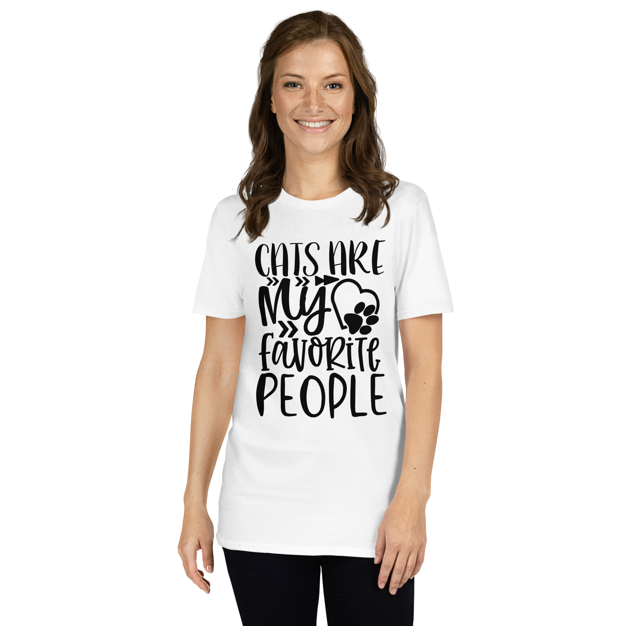 Cats Are my Favorite People Short Sleeve Unisex