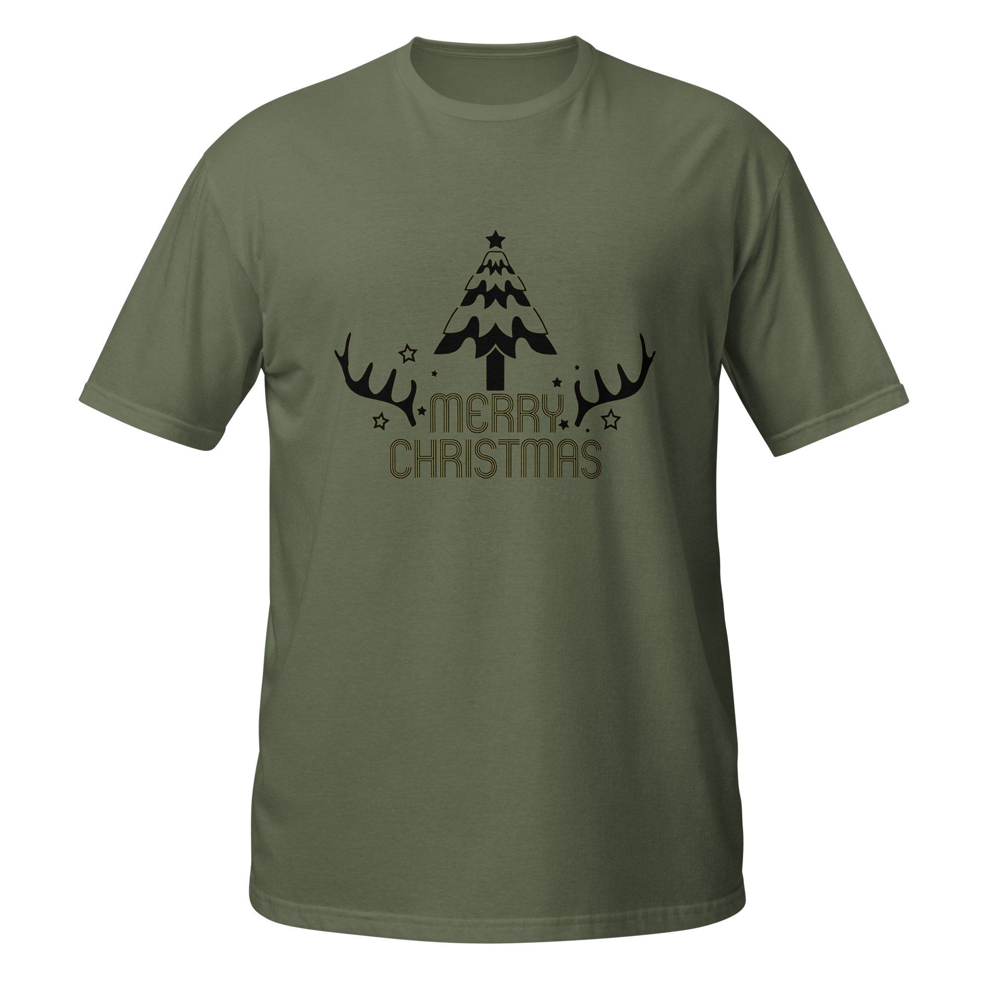 Merry Christmas Reindeer Unisex T-Shirt