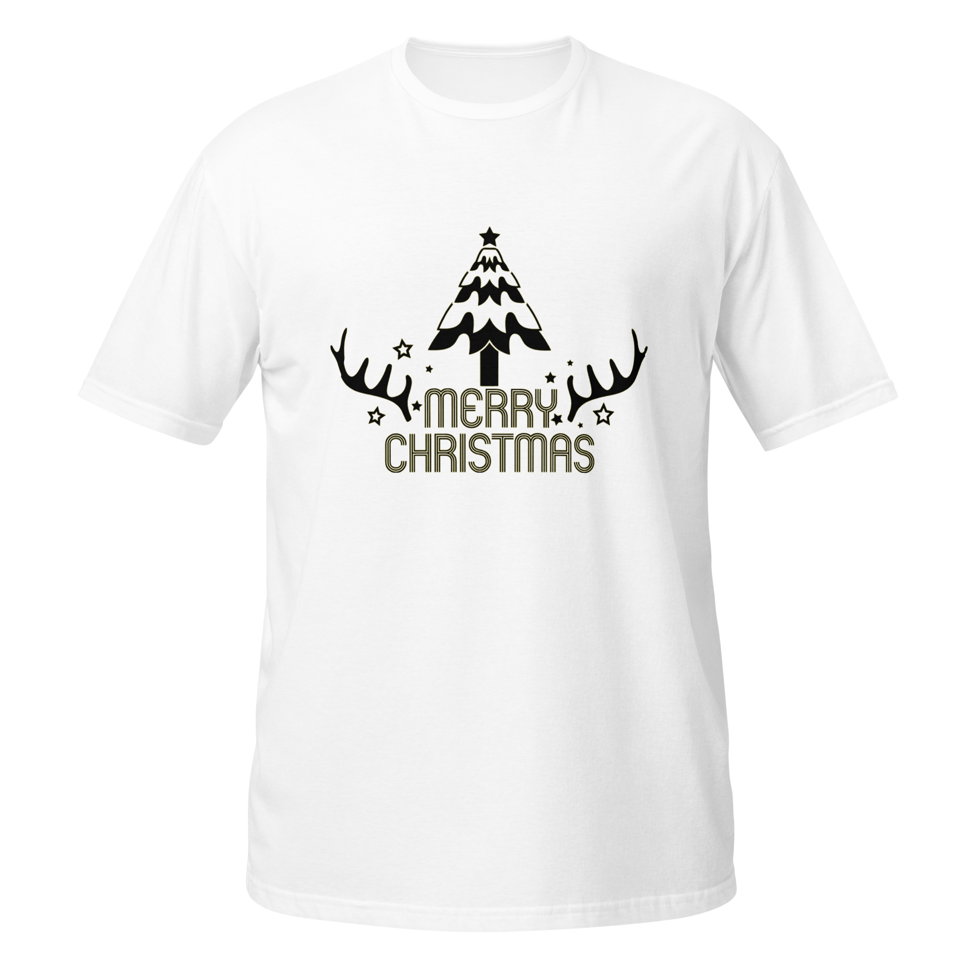 Merry Christmas Reindeer Unisex T-Shirt