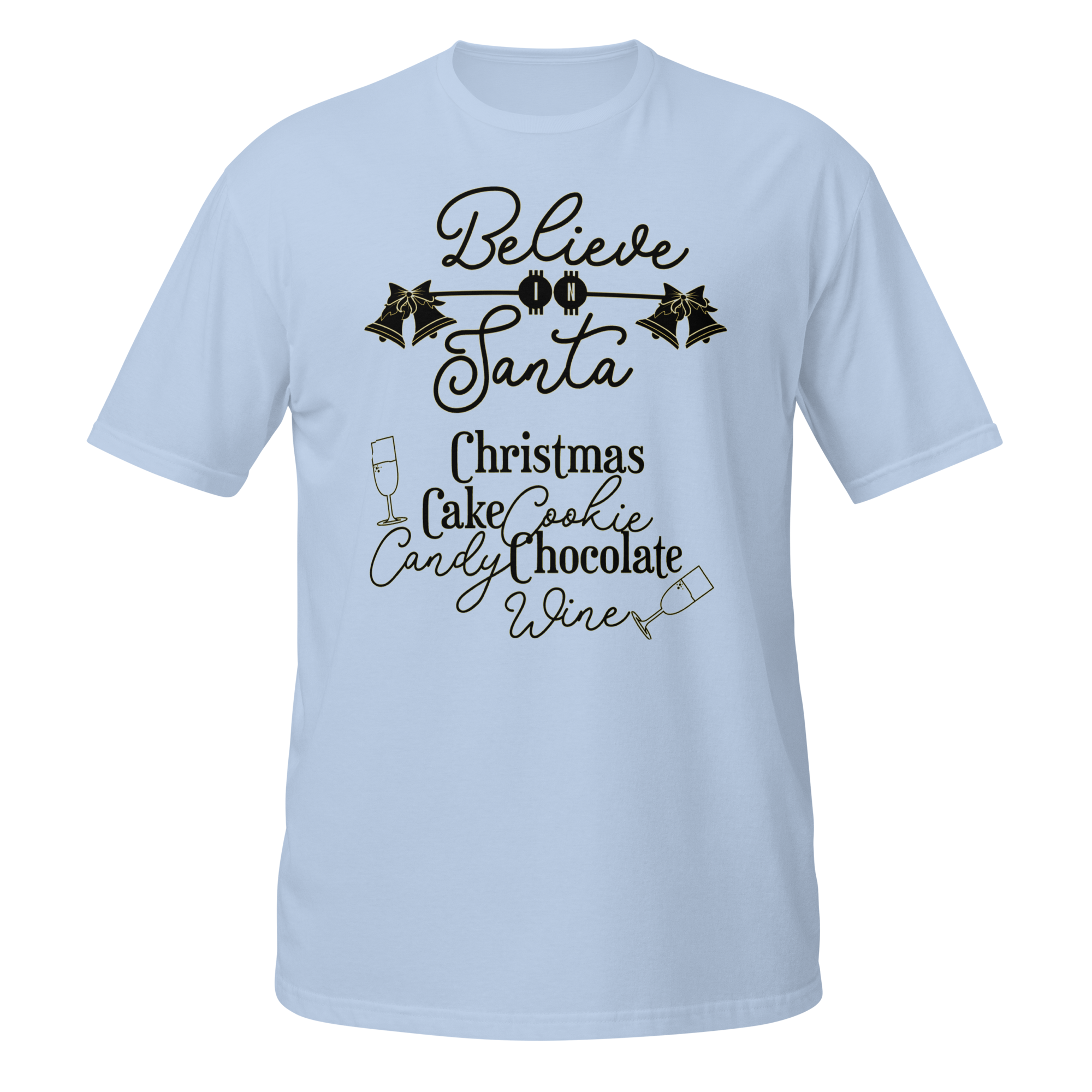 Christmas Cake Candy Wine Unisex T-Shirt