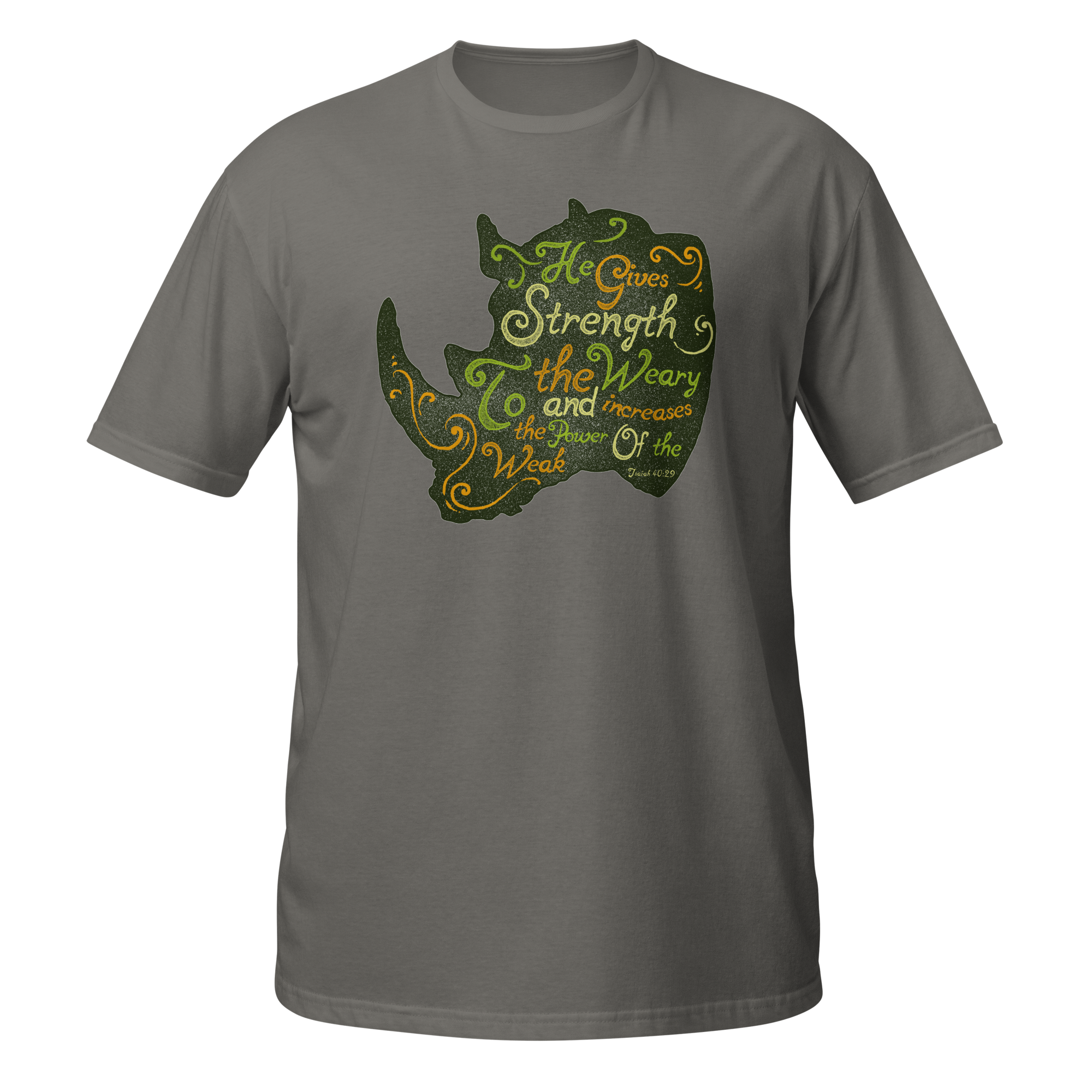 He Gives Strength To The Weary Unisex T-Shirt