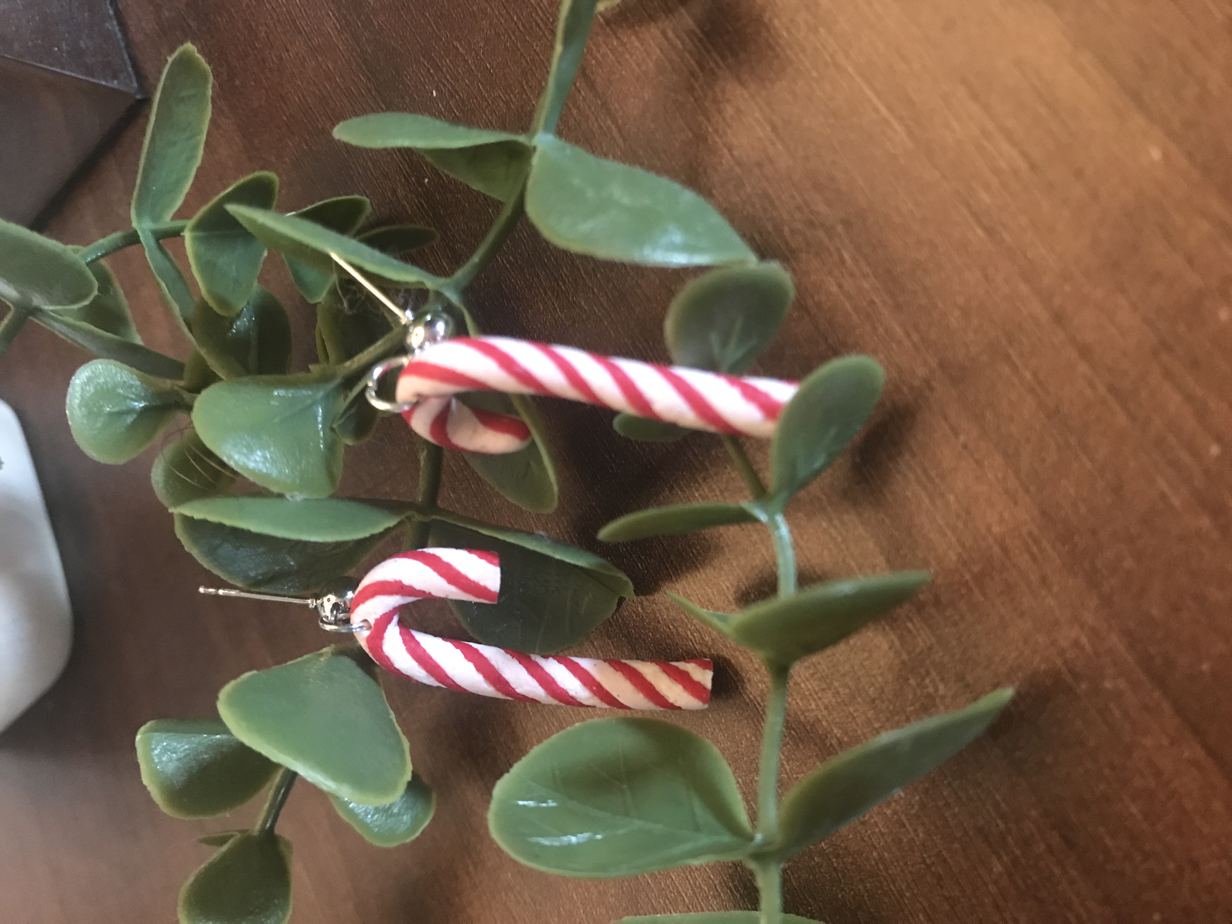 Candy Cane Earrings