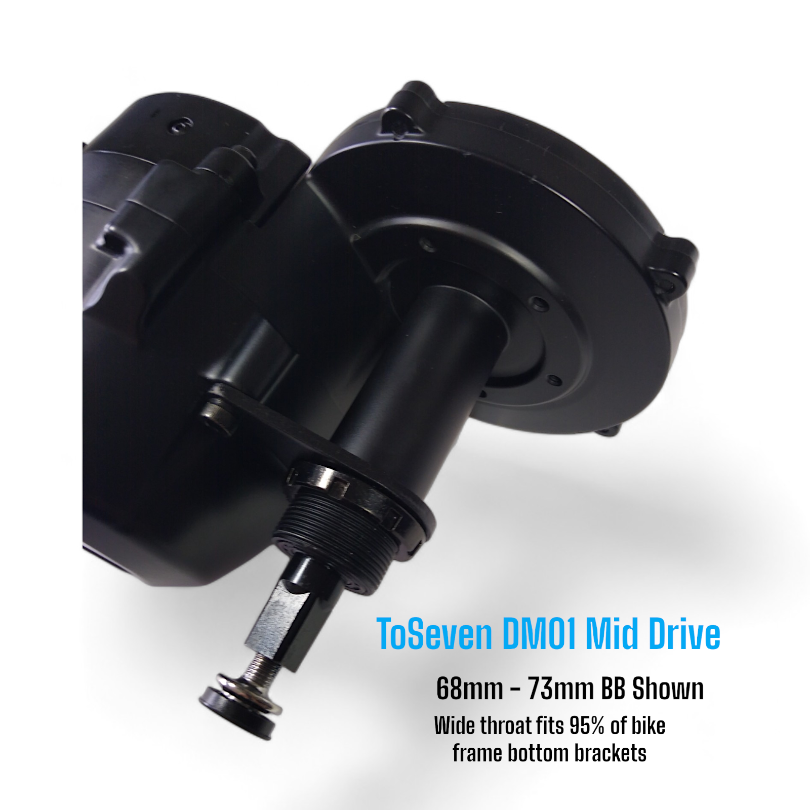 ToSeven DM01 Mid Drive Conversion Set with Torque Sensing 750W - 1000W 