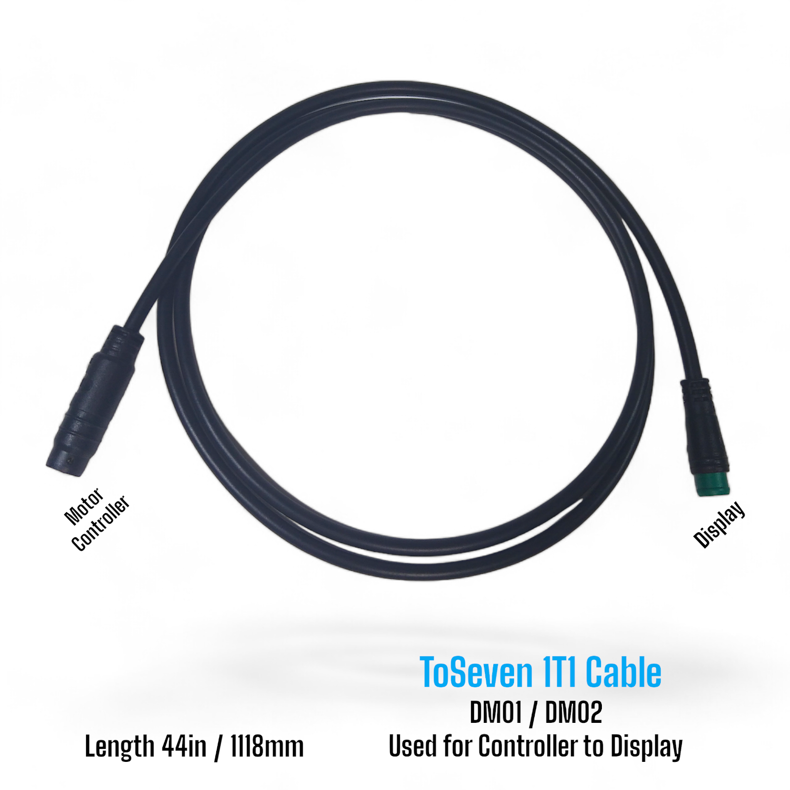 ToSeven Genuine Cables and Components for the DM01 and DM02 Mid Drive Motors