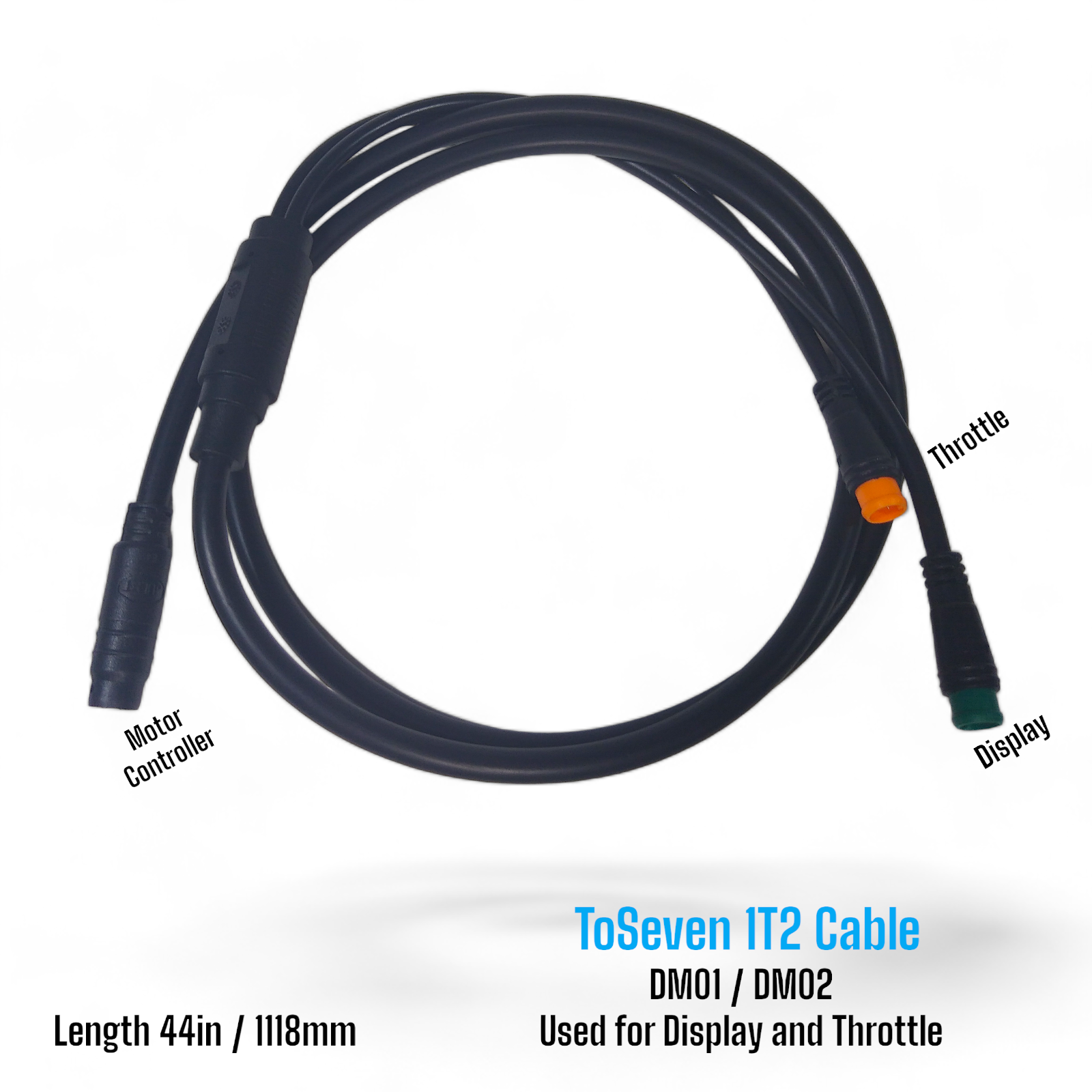 ToSeven Genuine Cables and Components for the DM01 and DM02 Mid Drive Motors