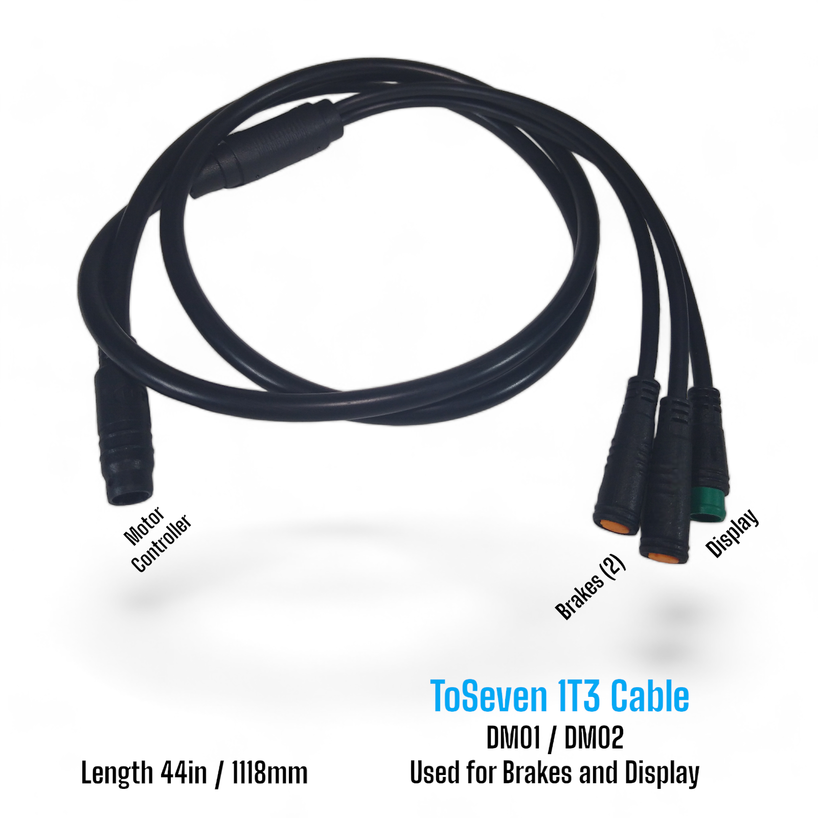 ToSeven Genuine Cables and Components for the DM01 and DM02 Mid Drive Motors