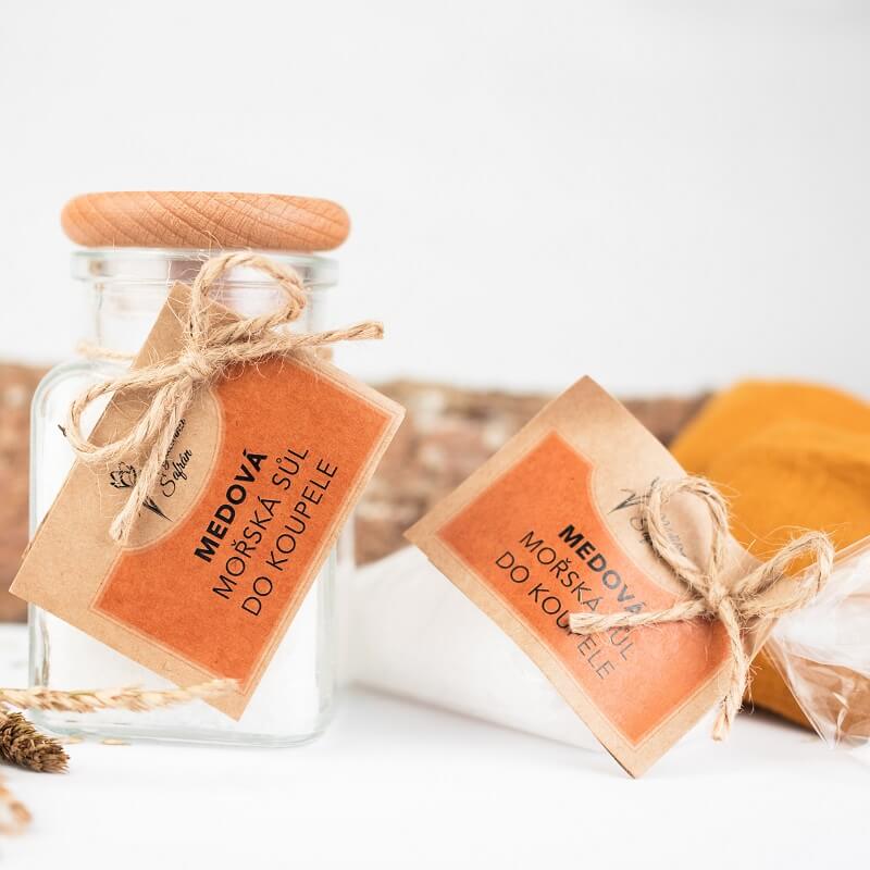 Sól do kąpieli - Miodowa